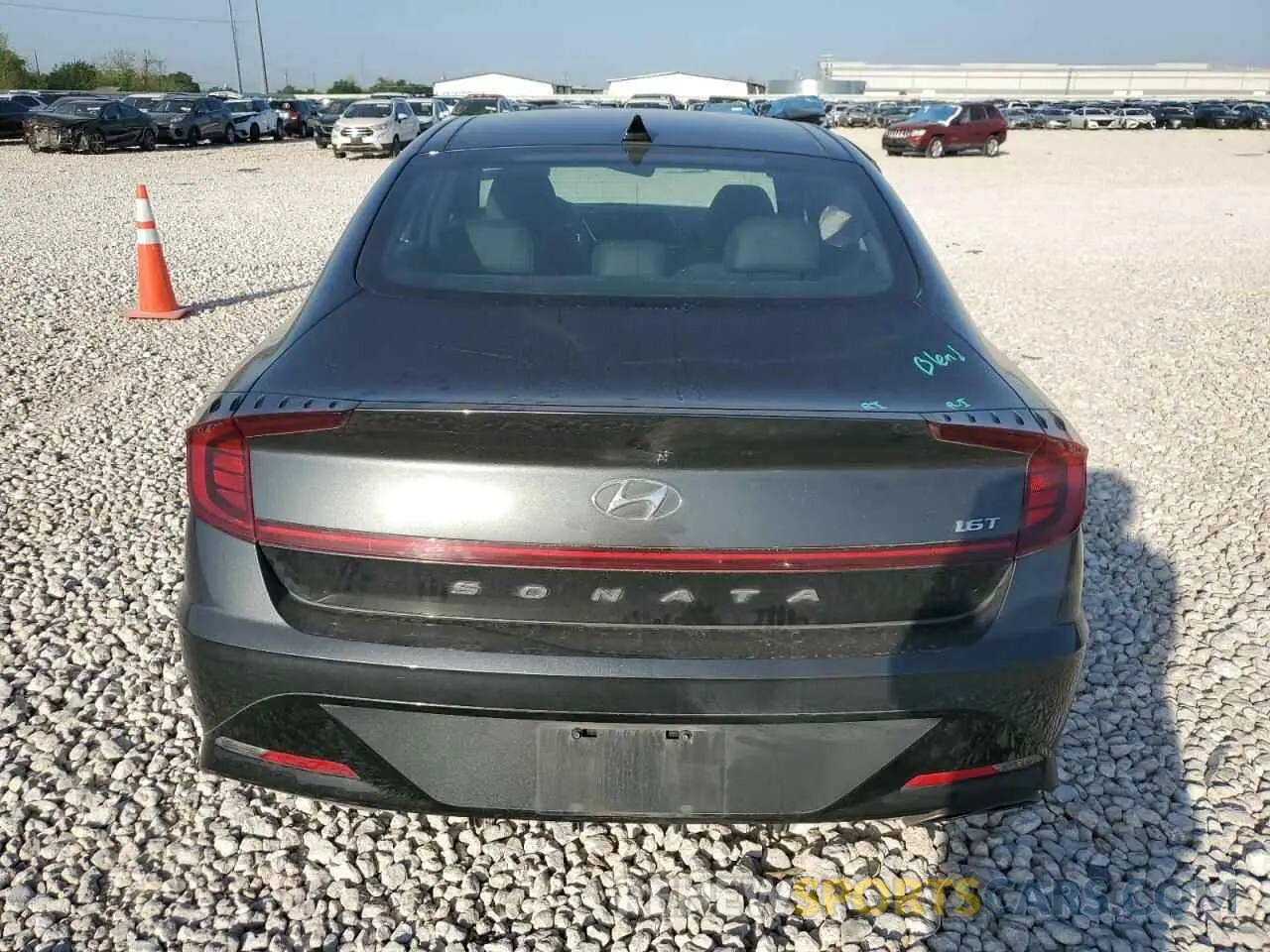 6 Photograph of a damaged car KMHL44J20NA223046 HYUNDAI SONATA 2022
