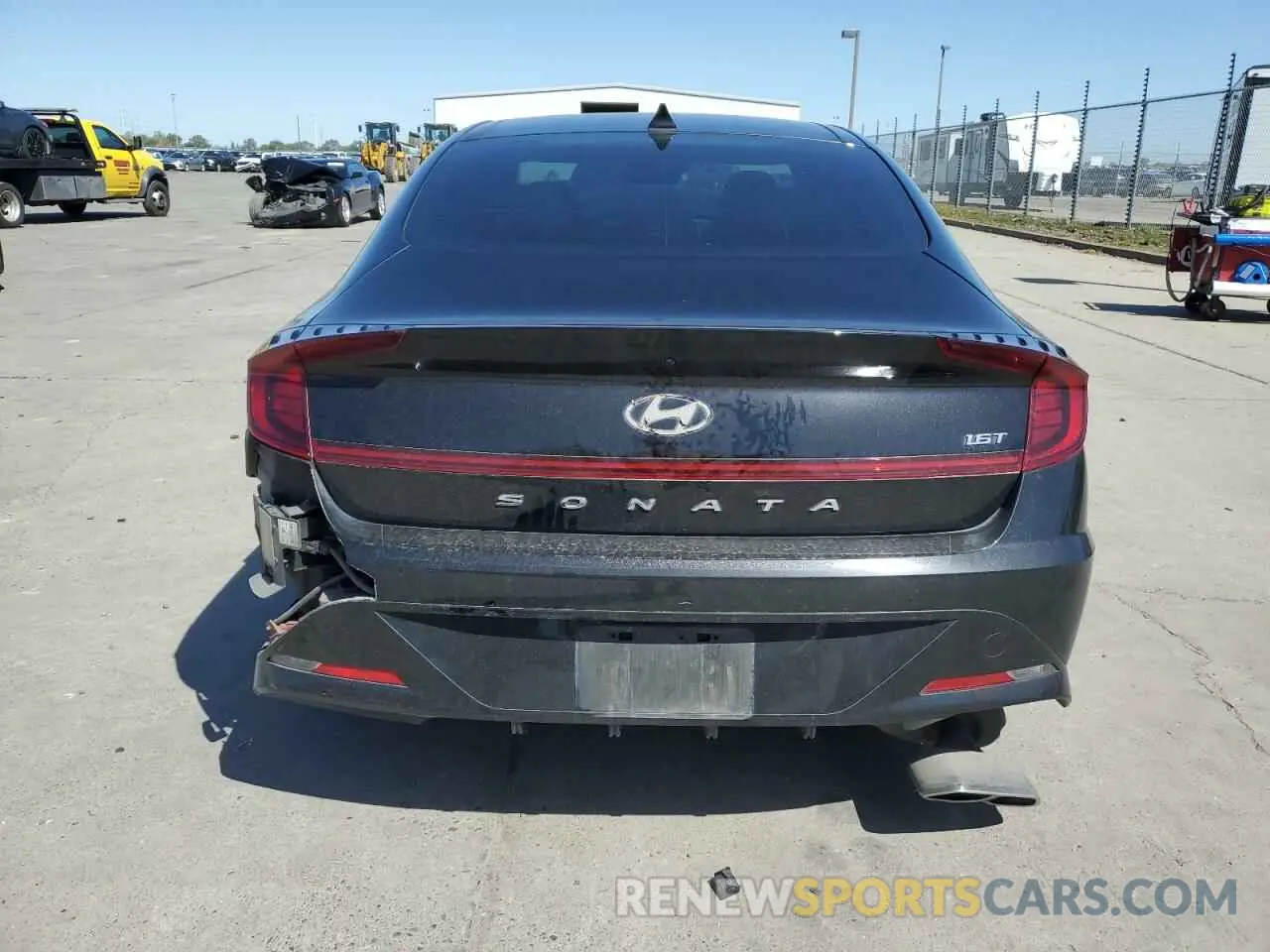 6 Photograph of a damaged car KMHL44J22NA223257 HYUNDAI SONATA 2022