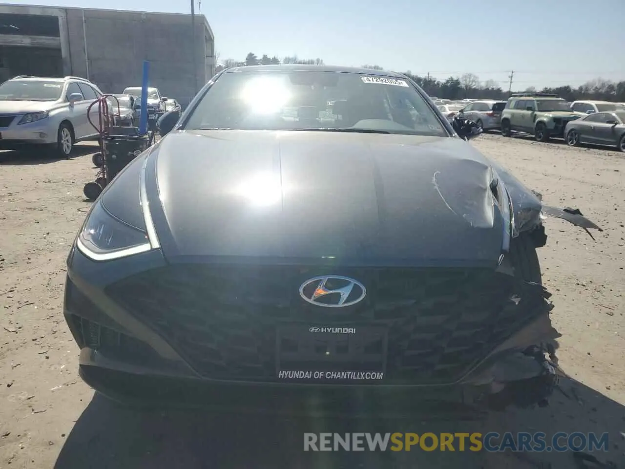 5 Photograph of a damaged car KMHL44J27NA237719 HYUNDAI SONATA 2022