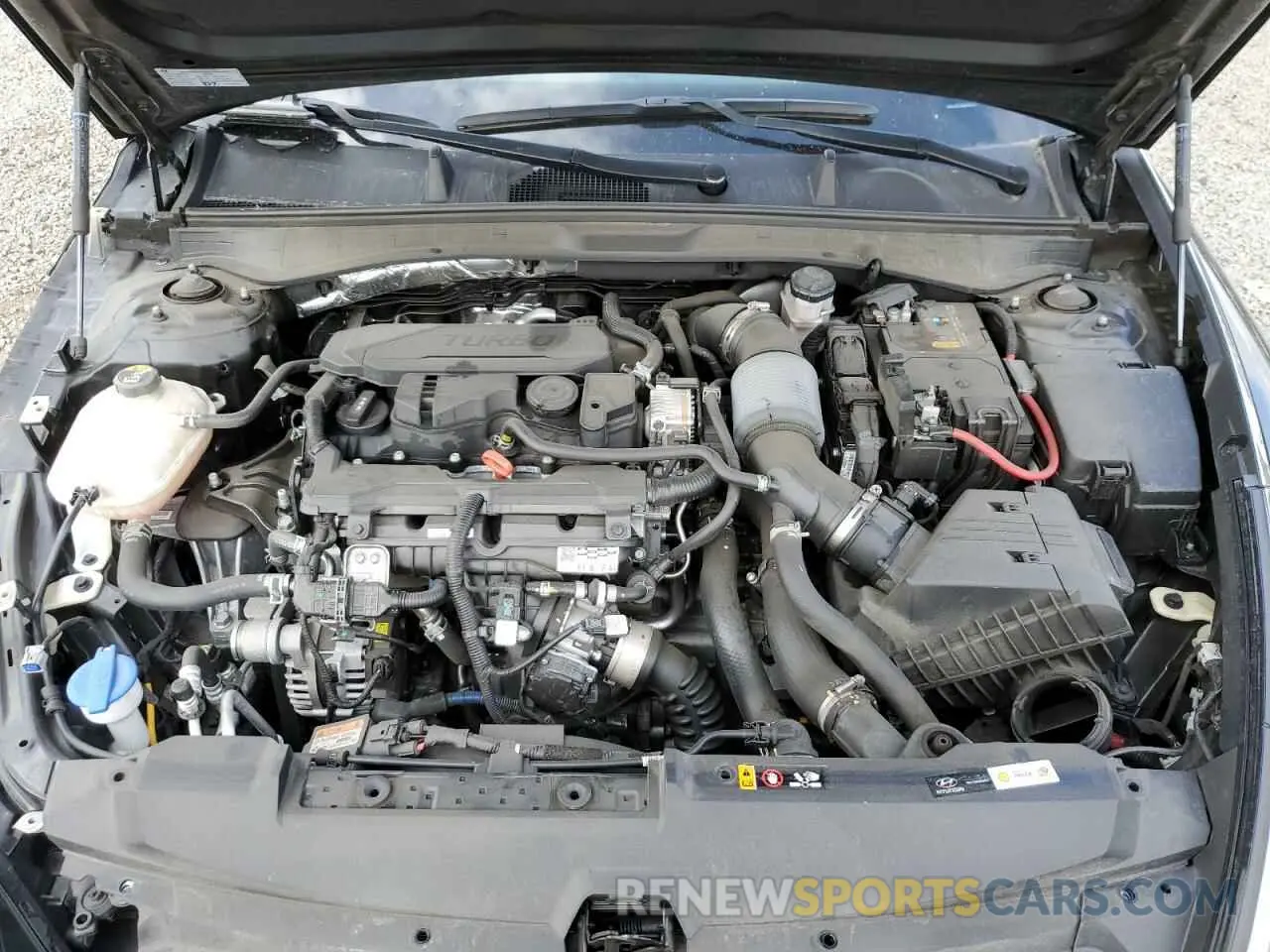 11 Photograph of a damaged car KMHL44J29NA209579 HYUNDAI SONATA 2022