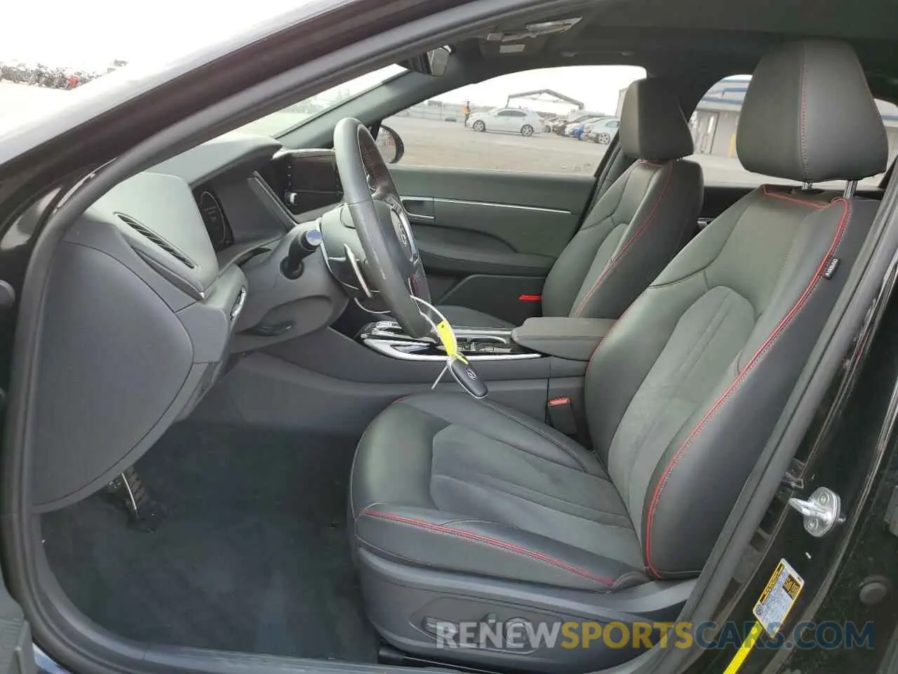 7 Photograph of a damaged car KMHL44J29NA209579 HYUNDAI SONATA 2022