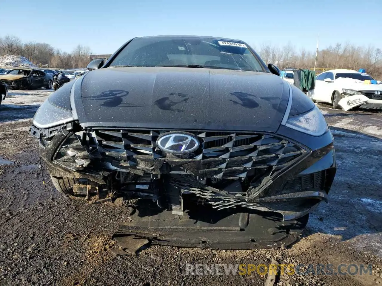 5 Photograph of a damaged car KMHL44J29NA239049 HYUNDAI SONATA 2022