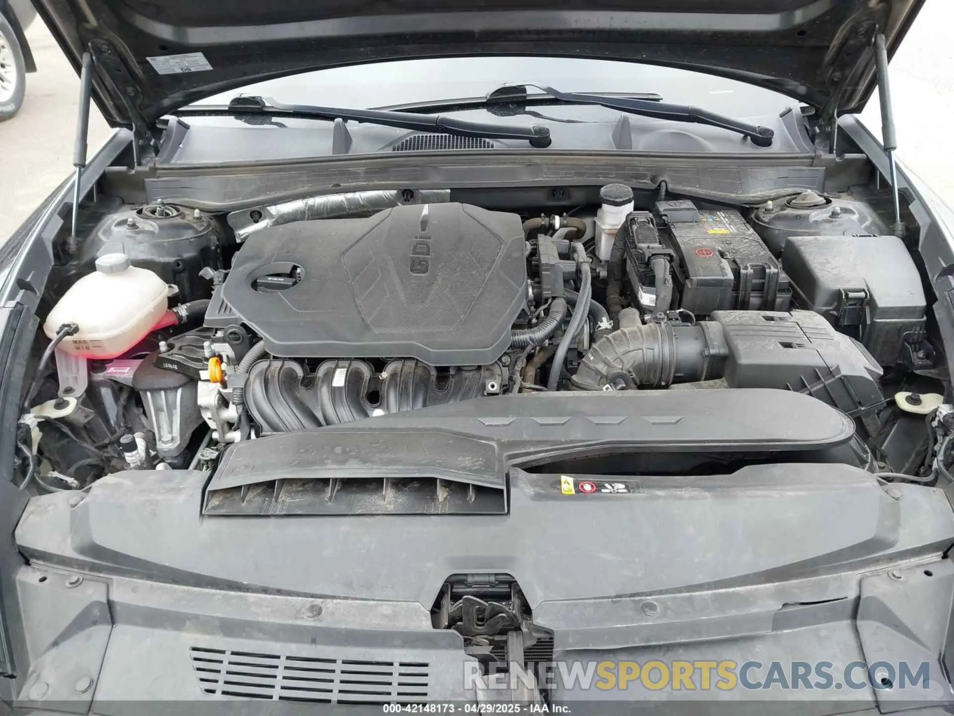 10 Photograph of a damaged car KMHL64JA0NA191717 HYUNDAI SONATA 2022