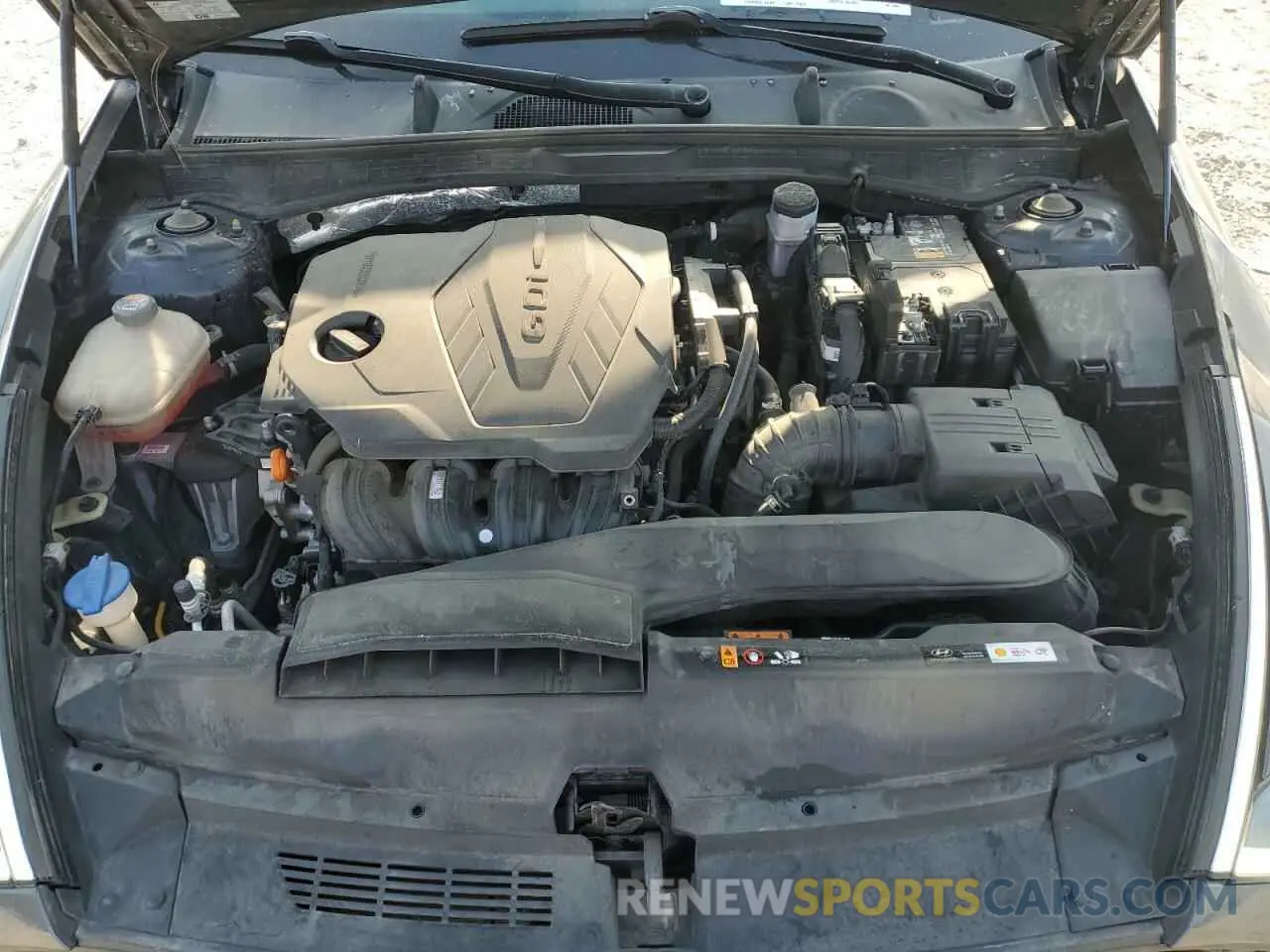 11 Photograph of a damaged car KMHL64JA0NA207074 HYUNDAI SONATA 2022