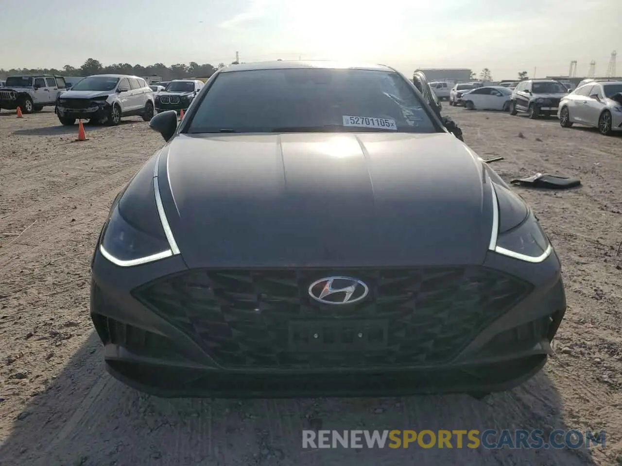 5 Photograph of a damaged car KMHL64JA0NA207074 HYUNDAI SONATA 2022