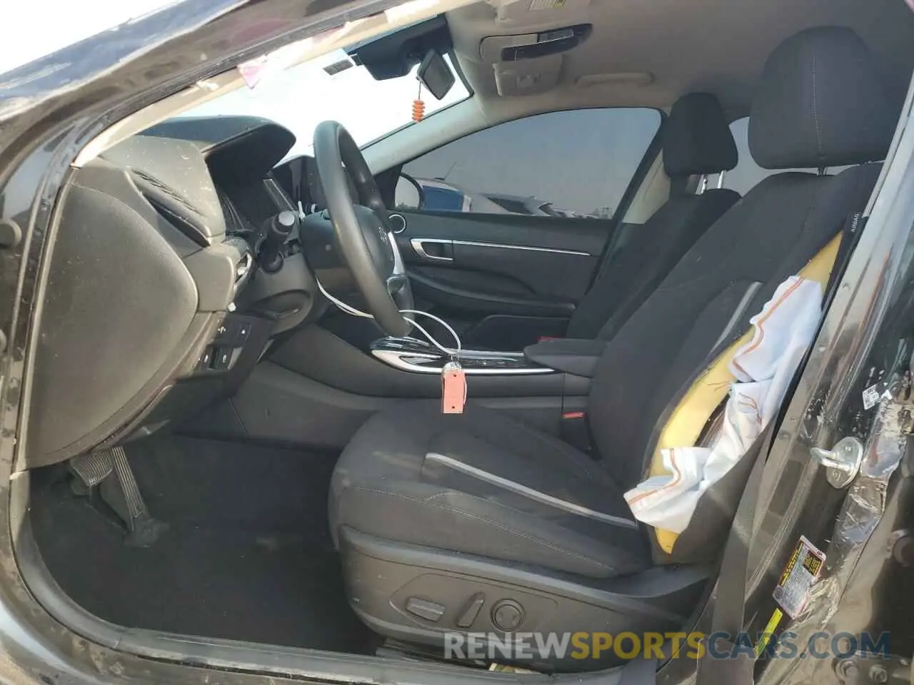 7 Photograph of a damaged car KMHL64JA0NA207074 HYUNDAI SONATA 2022