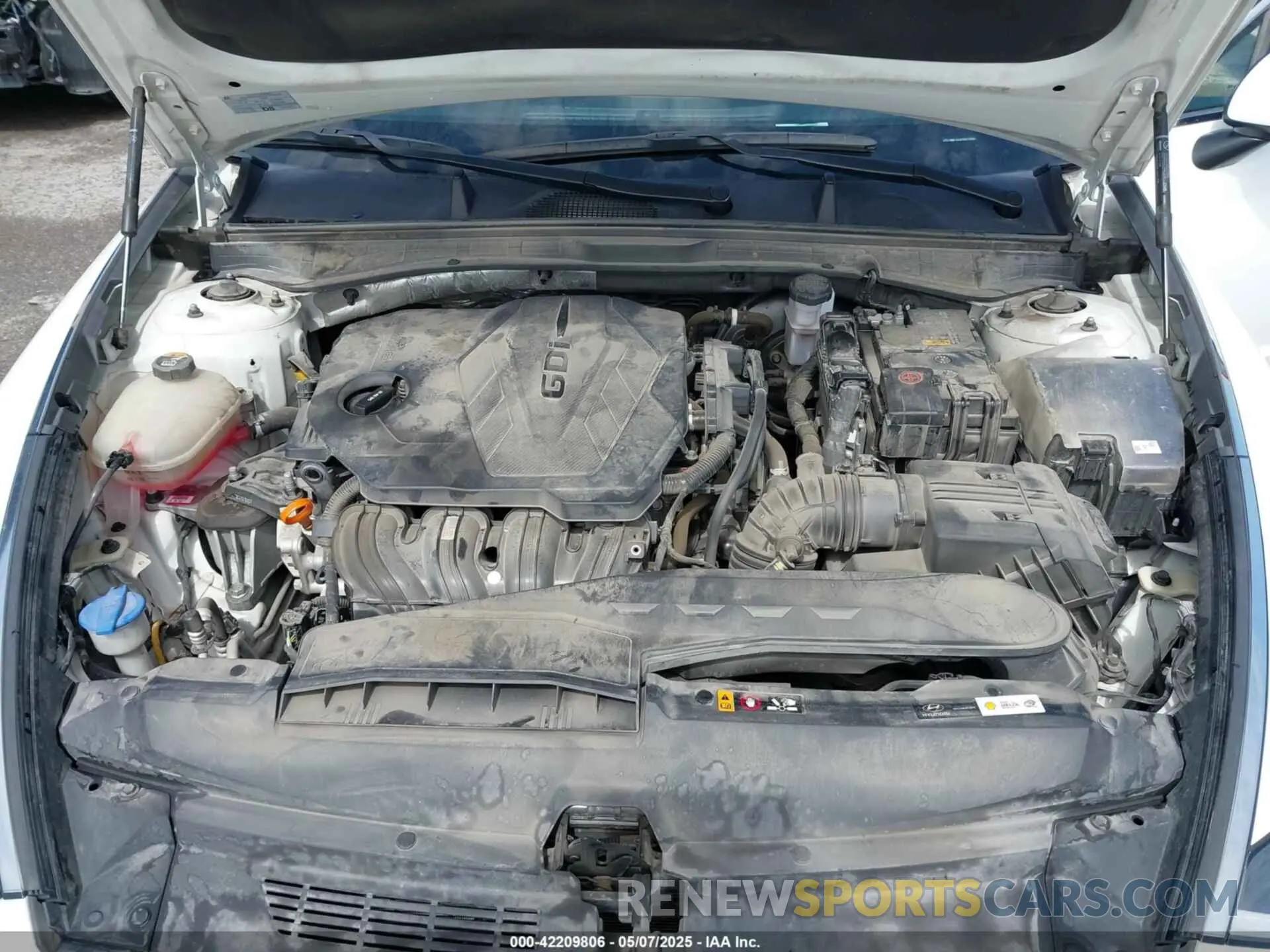 10 Photograph of a damaged car KMHL64JA1NA210095 HYUNDAI SONATA 2022