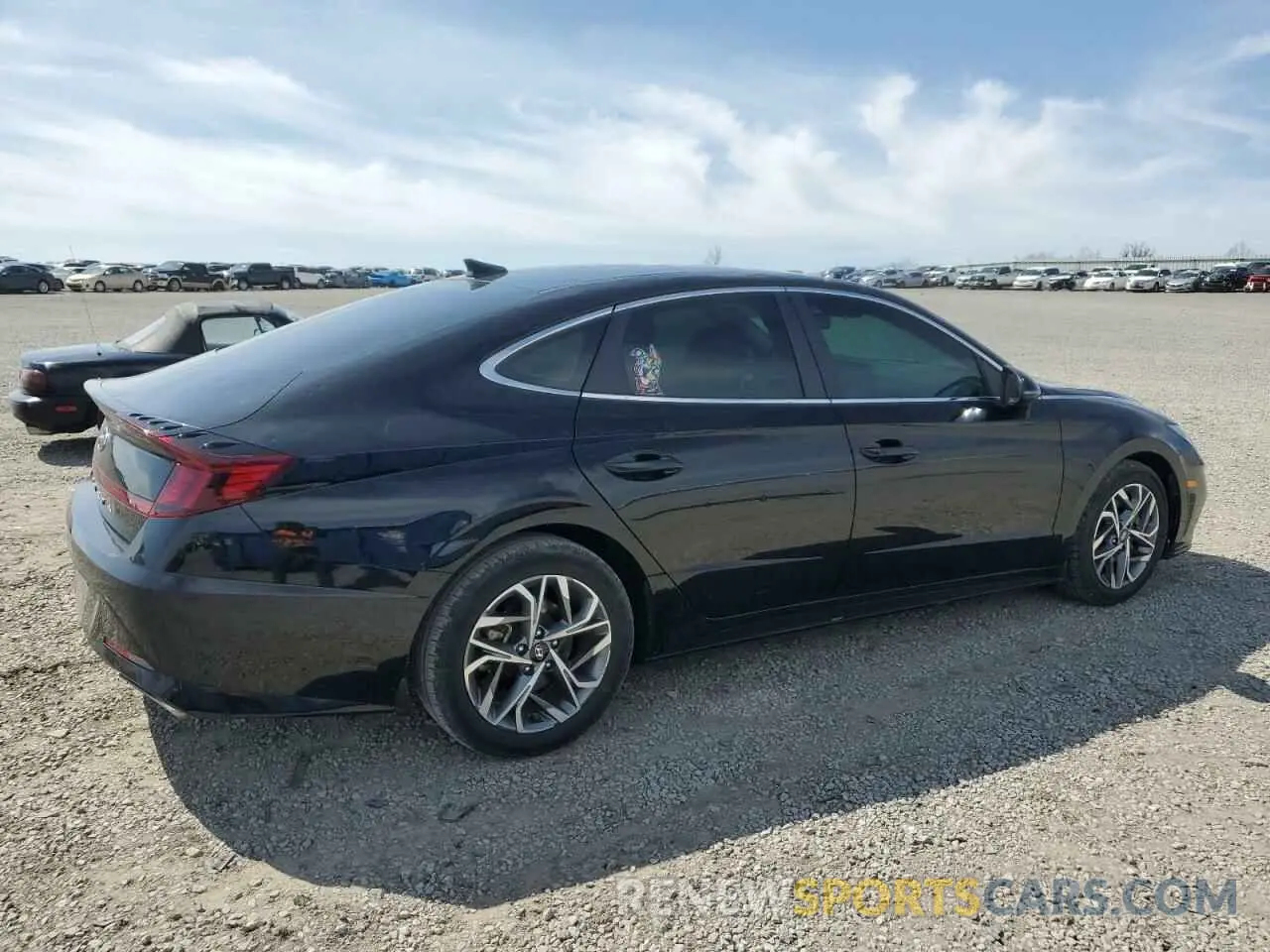 3 Photograph of a damaged car KMHL64JA2NA192061 HYUNDAI SONATA 2022