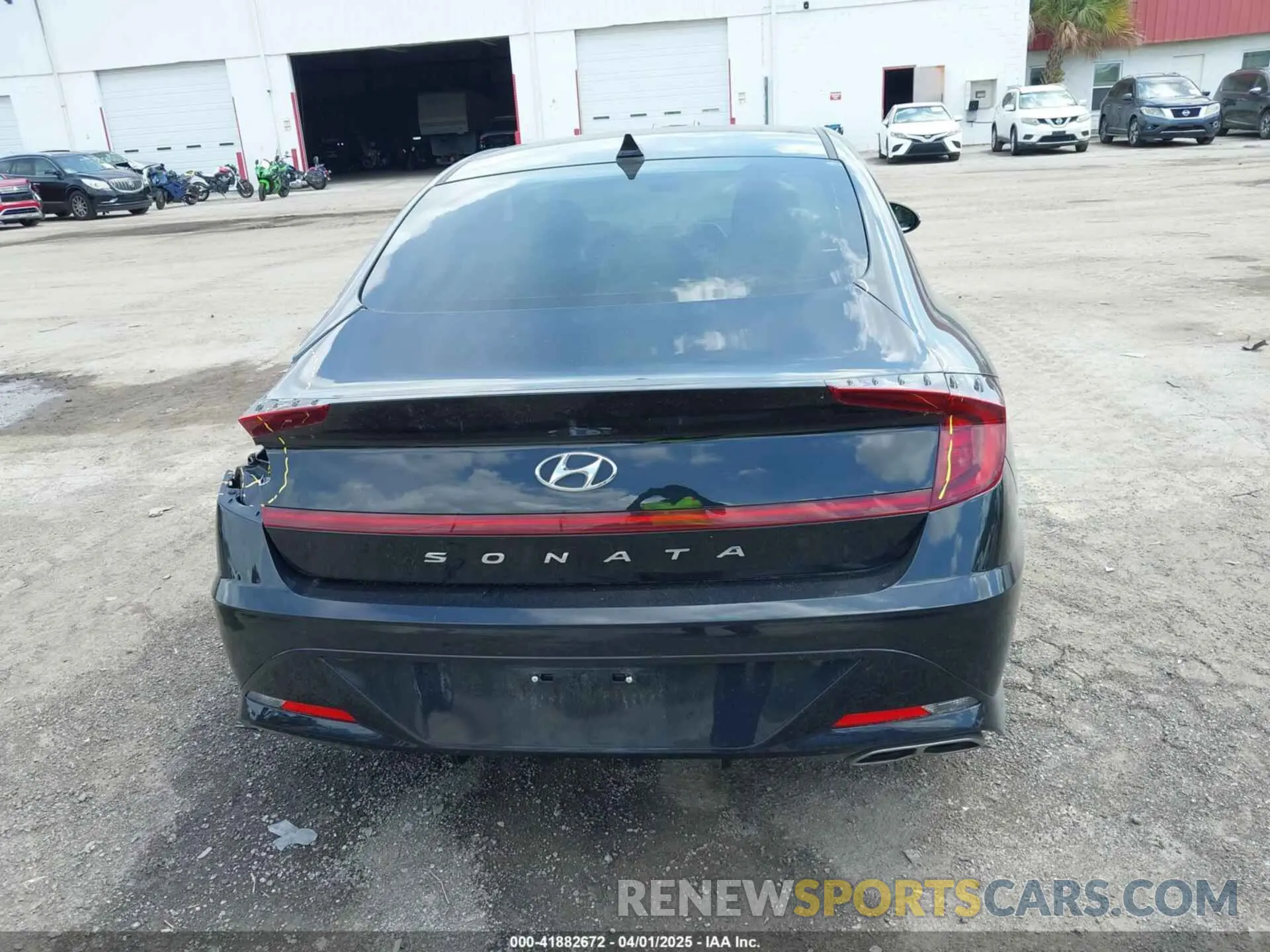 16 Photograph of a damaged car KMHL64JA2NA217007 HYUNDAI SONATA 2022