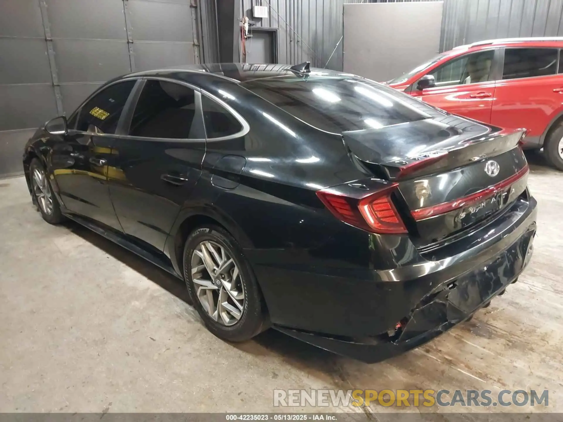 3 Photograph of a damaged car KMHL64JA2NA219131 HYUNDAI SONATA 2022