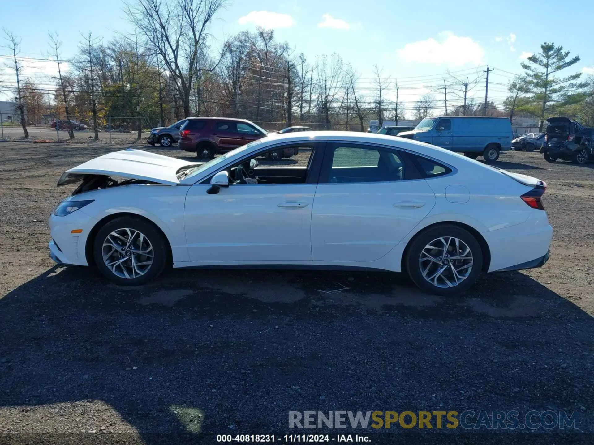 14 Photograph of a damaged car KMHL64JA2NA238603 HYUNDAI SONATA 2022