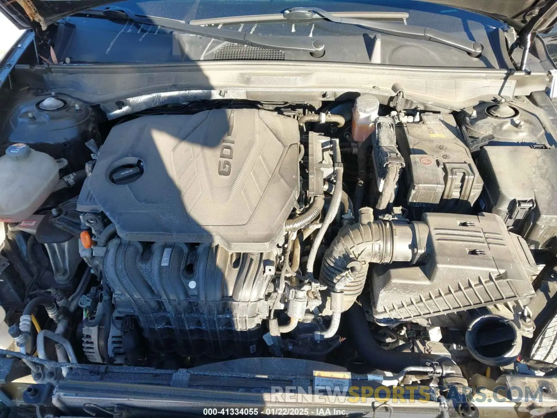 10 Photograph of a damaged car KMHL64JA2NA240495 HYUNDAI SONATA 2022