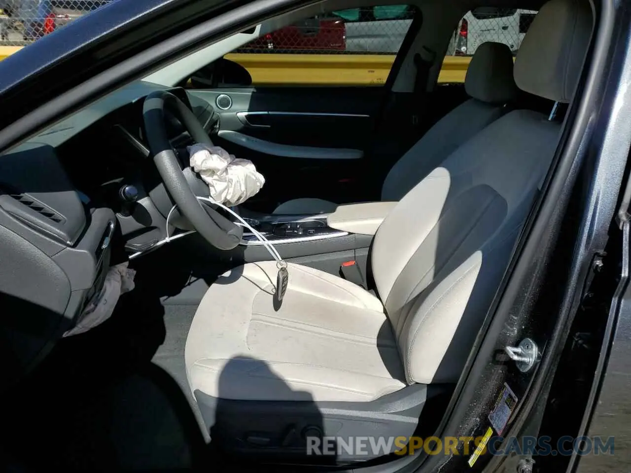 7 Photograph of a damaged car KMHL64JA3NA201379 HYUNDAI SONATA 2022