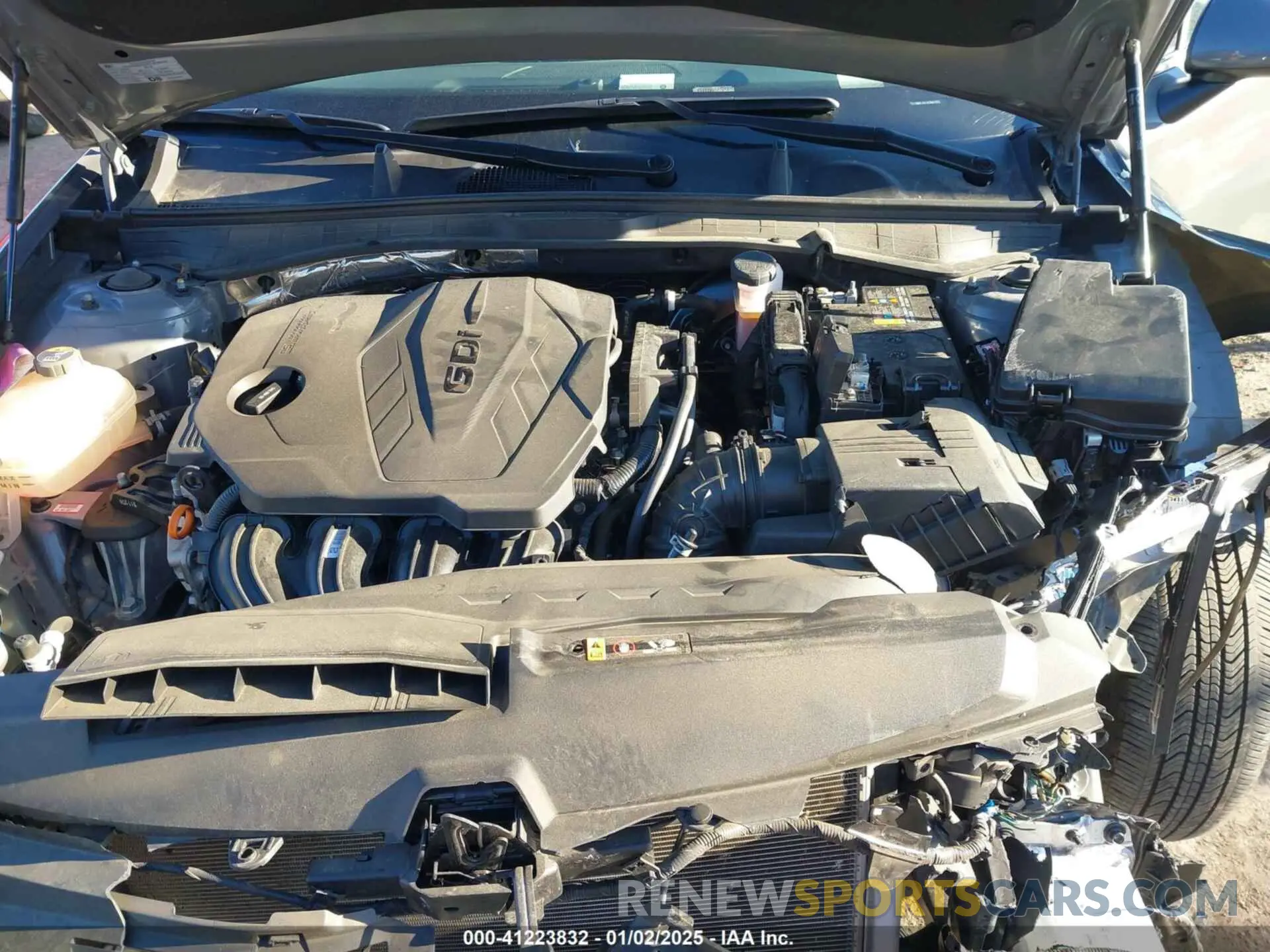 10 Photograph of a damaged car KMHL64JA3NA205075 HYUNDAI SONATA 2022