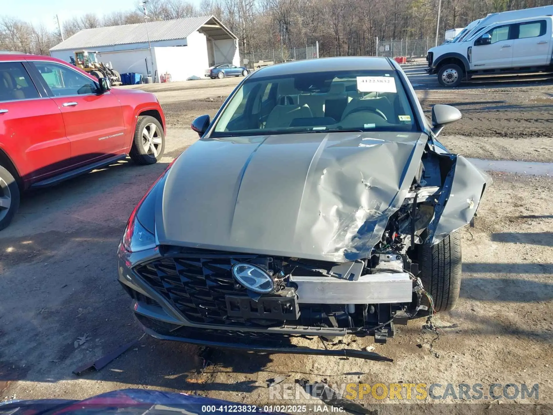 13 Photograph of a damaged car KMHL64JA3NA205075 HYUNDAI SONATA 2022