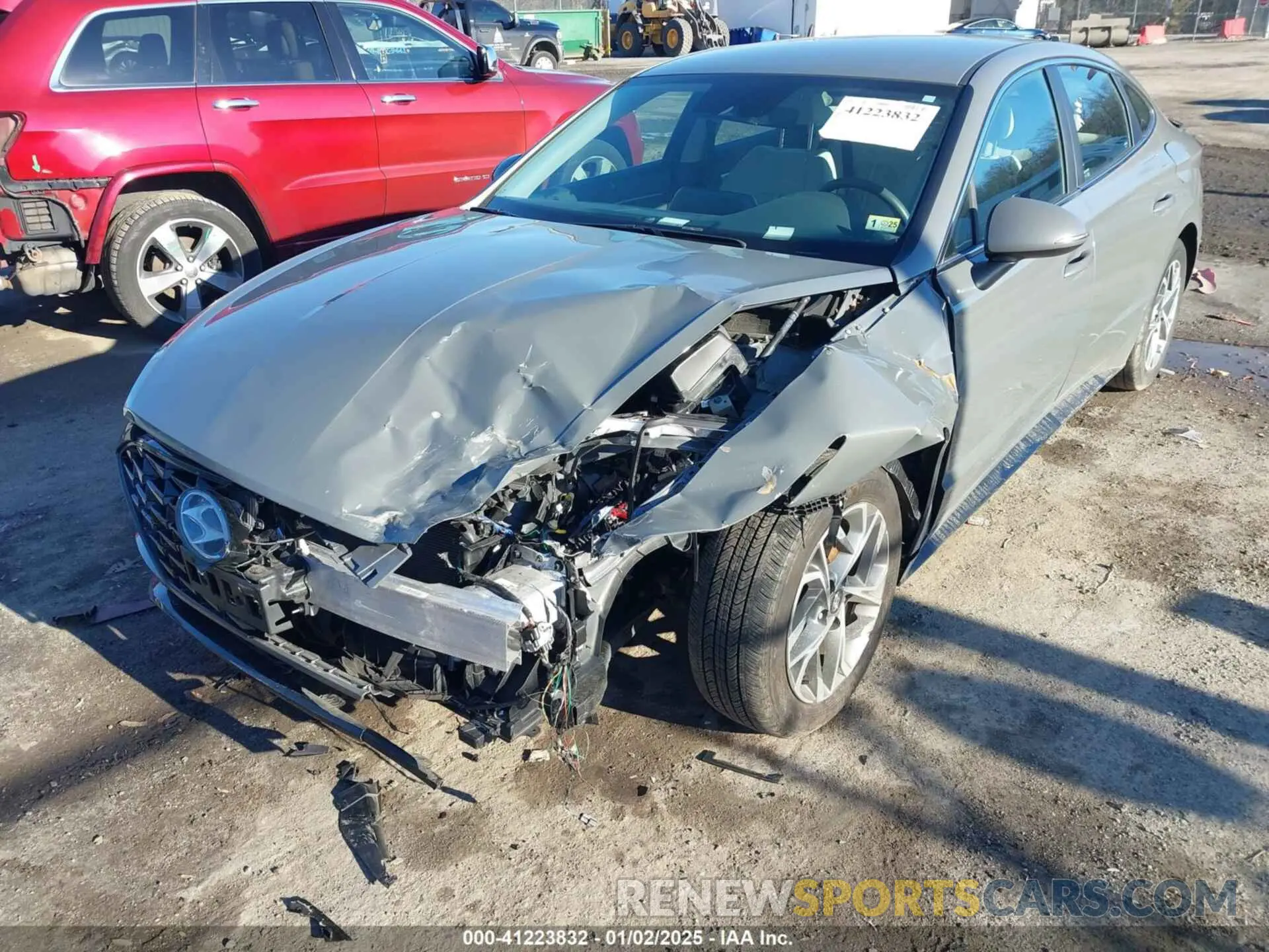 6 Photograph of a damaged car KMHL64JA3NA205075 HYUNDAI SONATA 2022