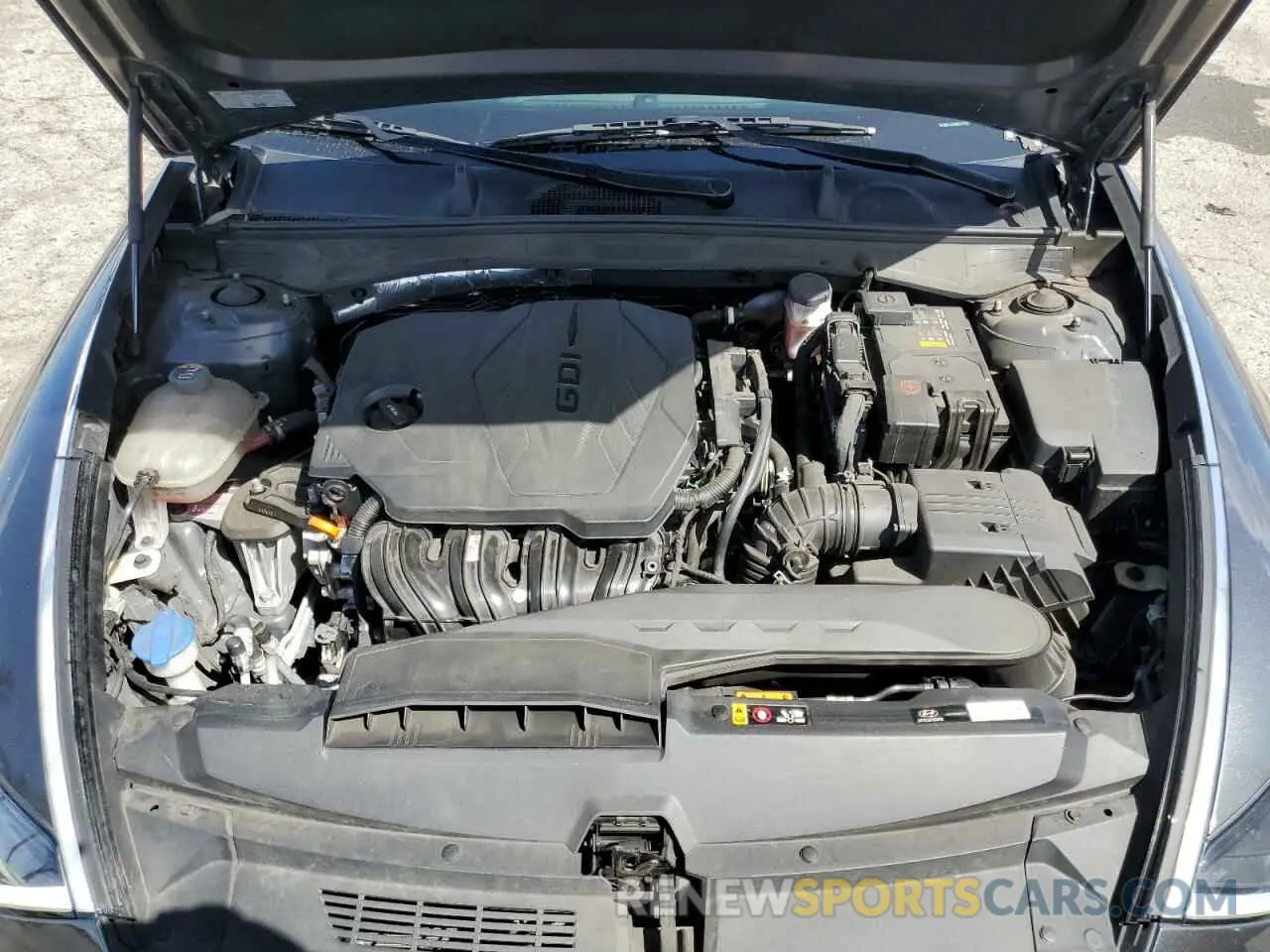 11 Photograph of a damaged car KMHL64JA3NA237492 HYUNDAI SONATA 2022