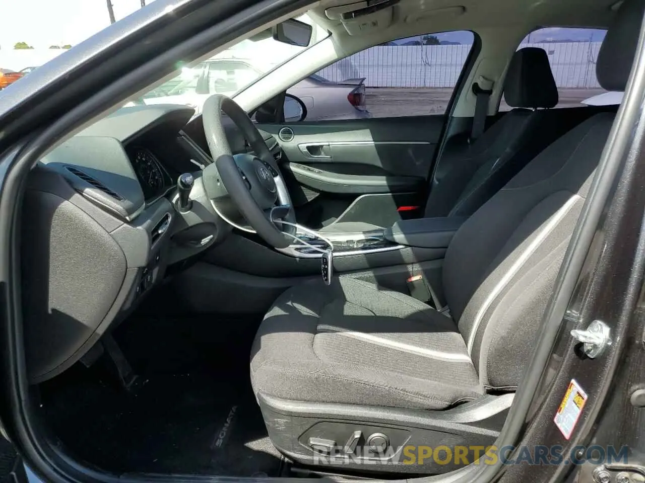 7 Photograph of a damaged car KMHL64JA3NA237492 HYUNDAI SONATA 2022