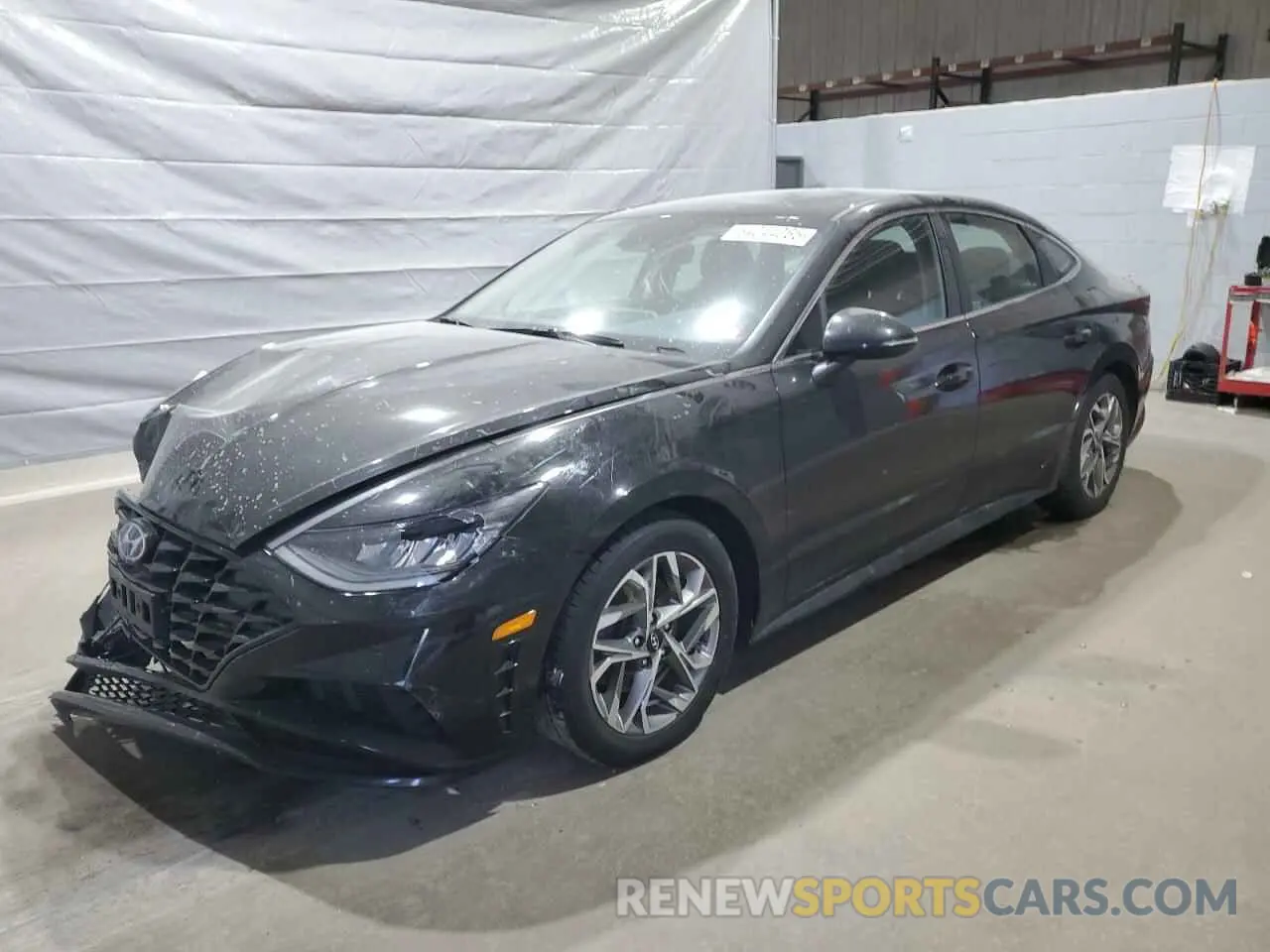 1 Photograph of a damaged car KMHL64JA4NA173429 HYUNDAI SONATA 2022