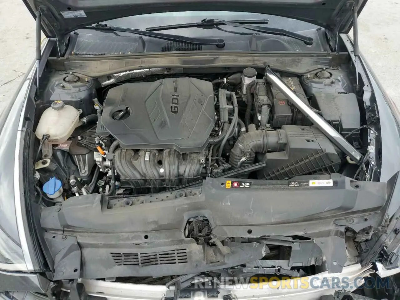11 Photograph of a damaged car KMHL64JA4NA234827 HYUNDAI SONATA 2022