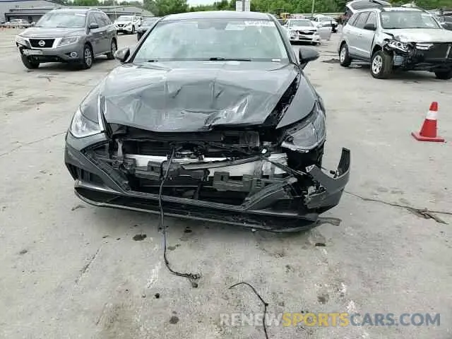 14 Photograph of a damaged car KMHL64JA4NA234827 HYUNDAI SONATA 2022