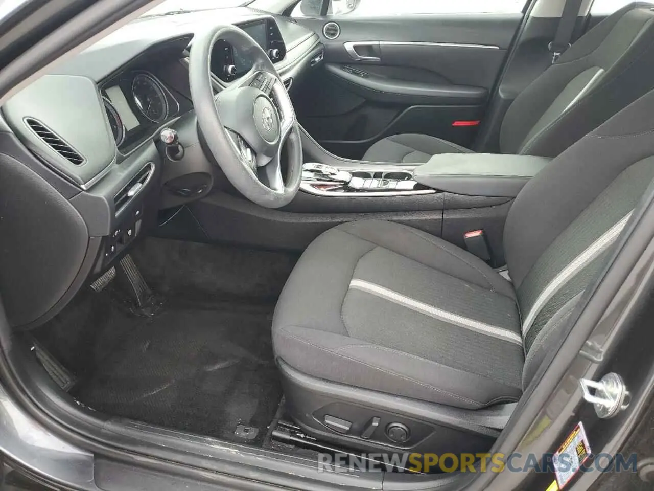 7 Photograph of a damaged car KMHL64JA4NA234827 HYUNDAI SONATA 2022