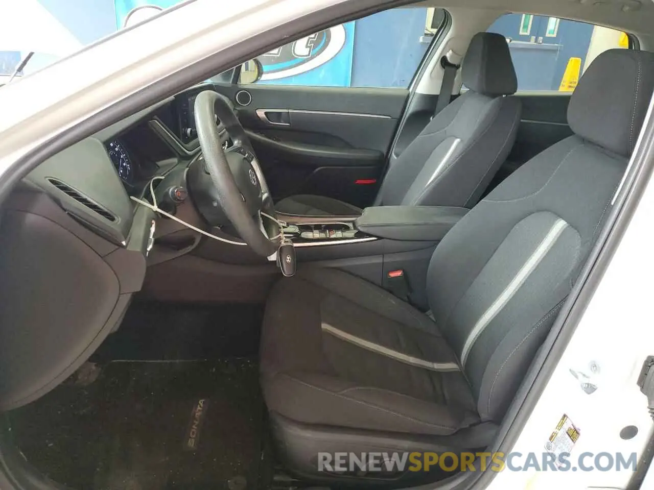 7 Photograph of a damaged car KMHL64JA5NA222573 HYUNDAI SONATA 2022