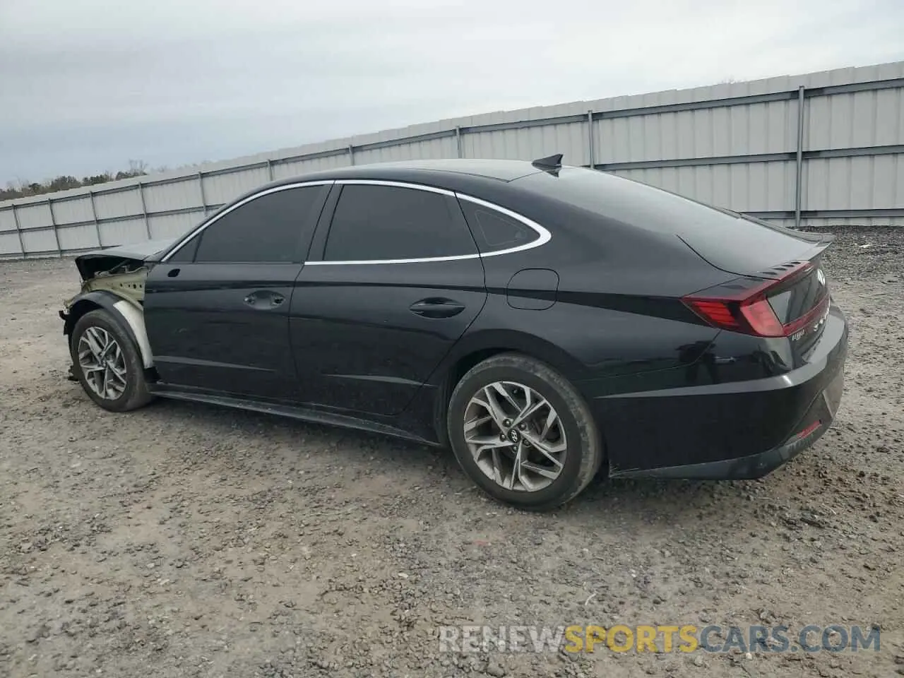 2 Photograph of a damaged car KMHL64JA6NA170306 HYUNDAI SONATA 2022