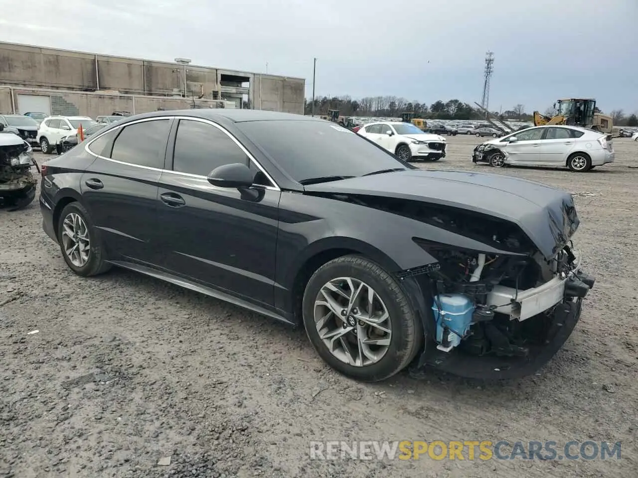 4 Photograph of a damaged car KMHL64JA6NA170306 HYUNDAI SONATA 2022