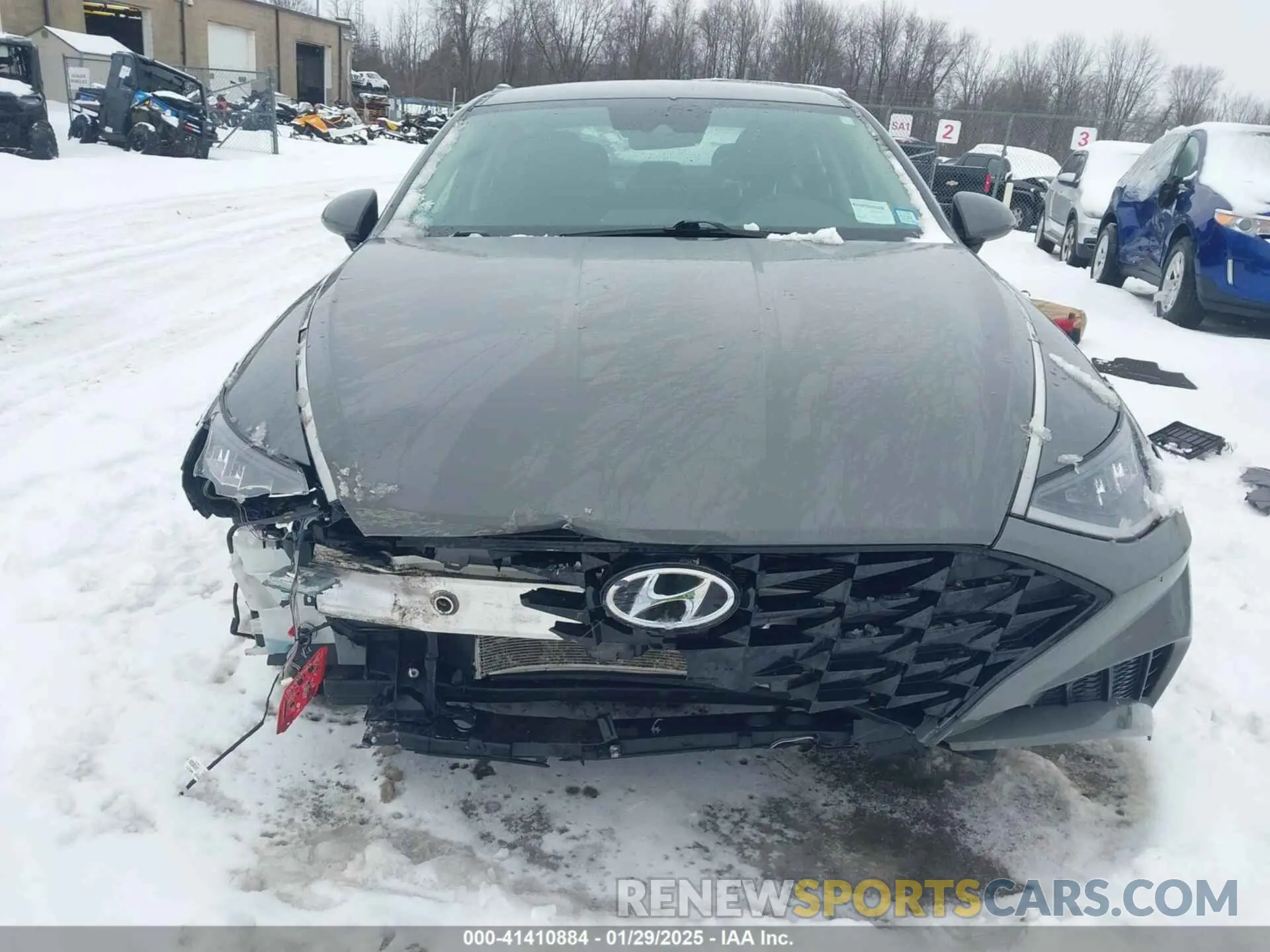 13 Photograph of a damaged car KMHL64JA6NA175456 HYUNDAI SONATA 2022