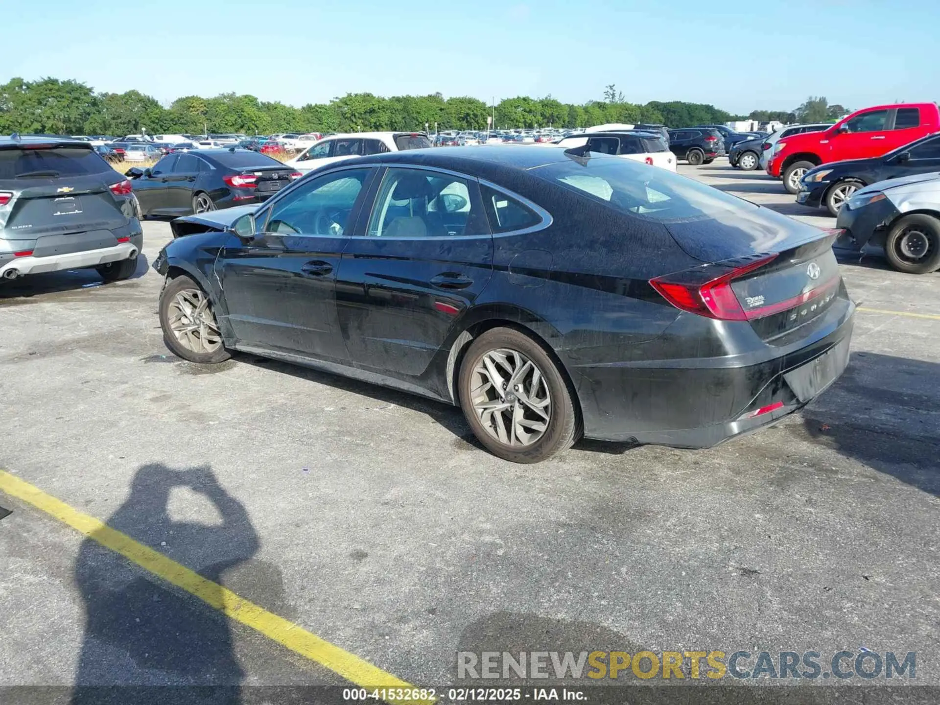 3 Photograph of a damaged car KMHL64JAXNA218793 HYUNDAI SONATA 2022