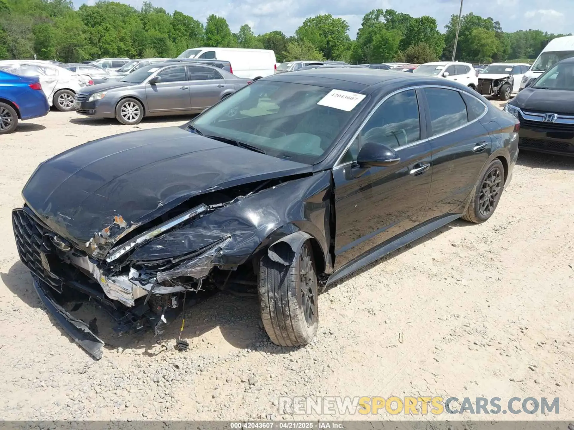 2 Photograph of a damaged car KMHL14JA0PA295917 HYUNDAI SONATA 2023