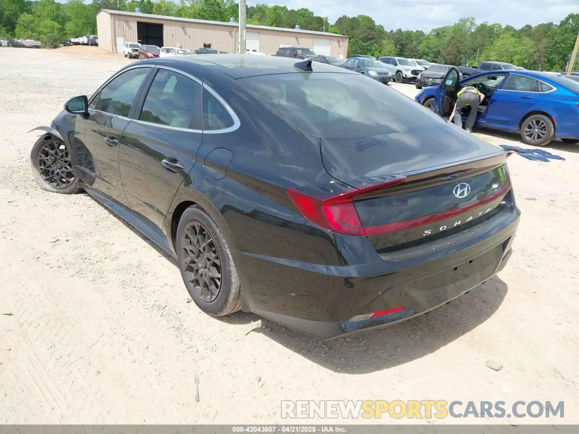 3 Photograph of a damaged car KMHL14JA0PA295917 HYUNDAI SONATA 2023