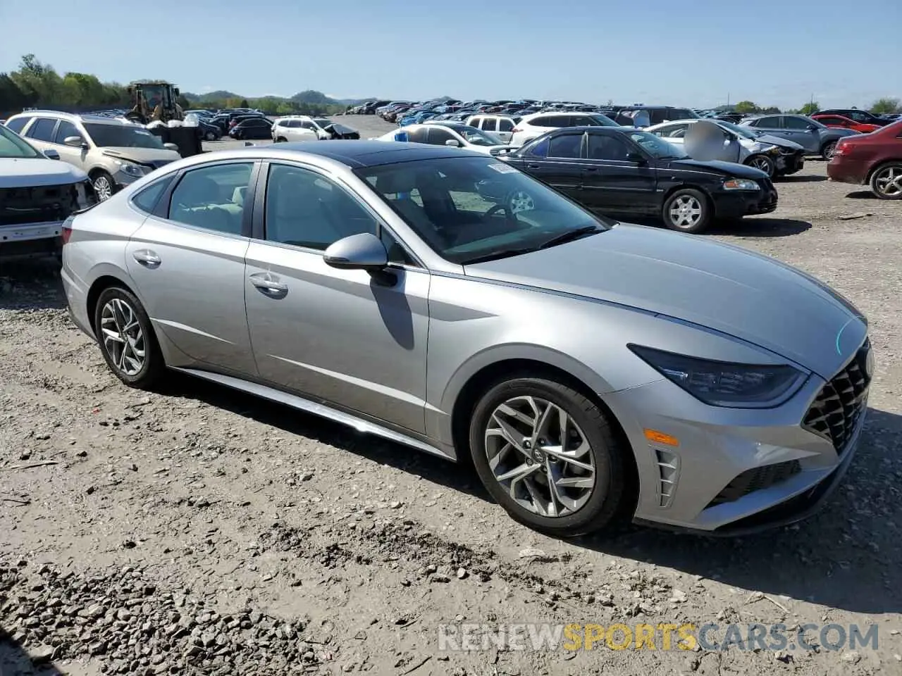 4 Photograph of a damaged car KMHL14JA0PA308181 HYUNDAI SONATA 2023