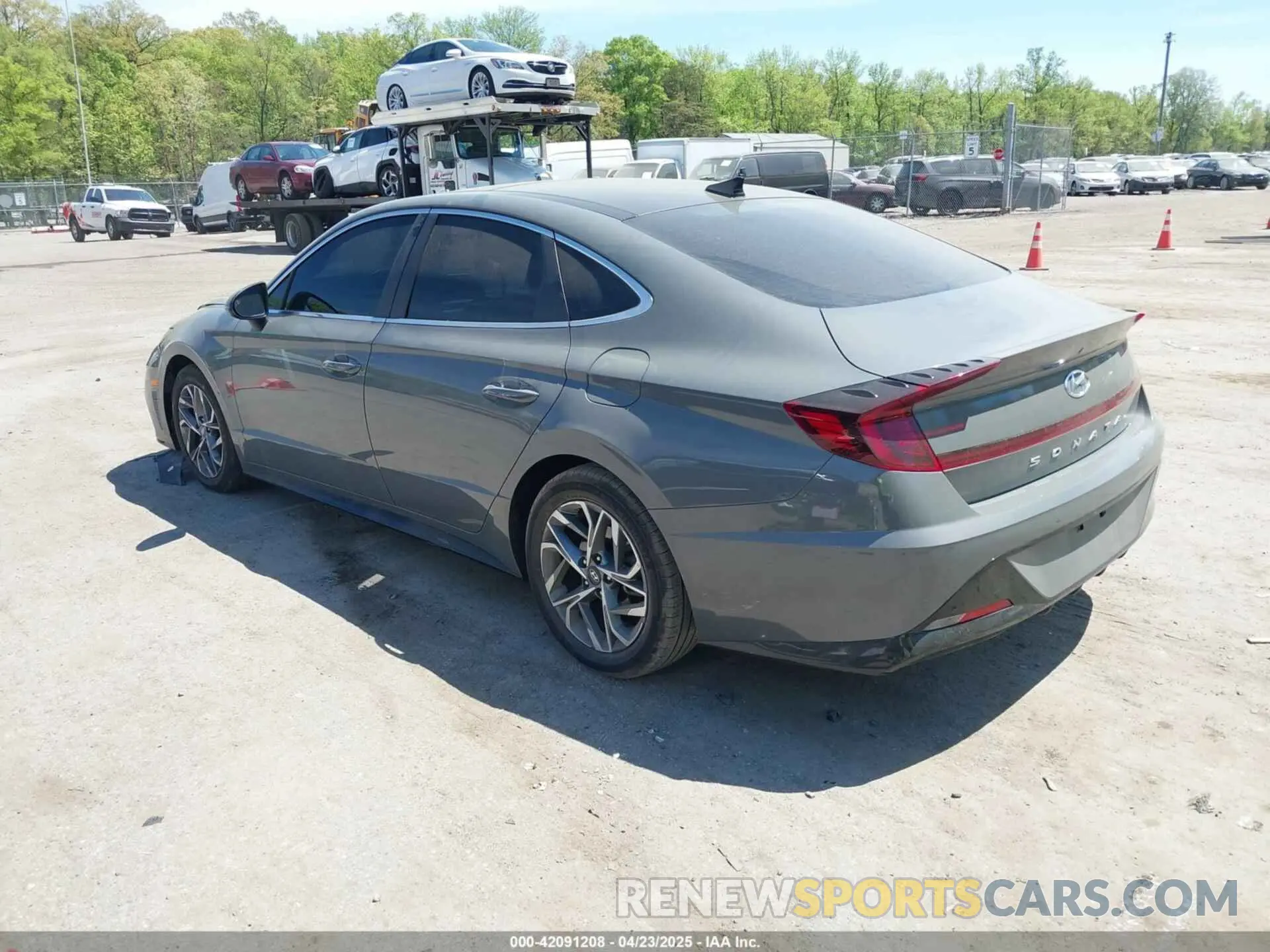 3 Photograph of a damaged car KMHL14JA1PA250291 HYUNDAI SONATA 2023