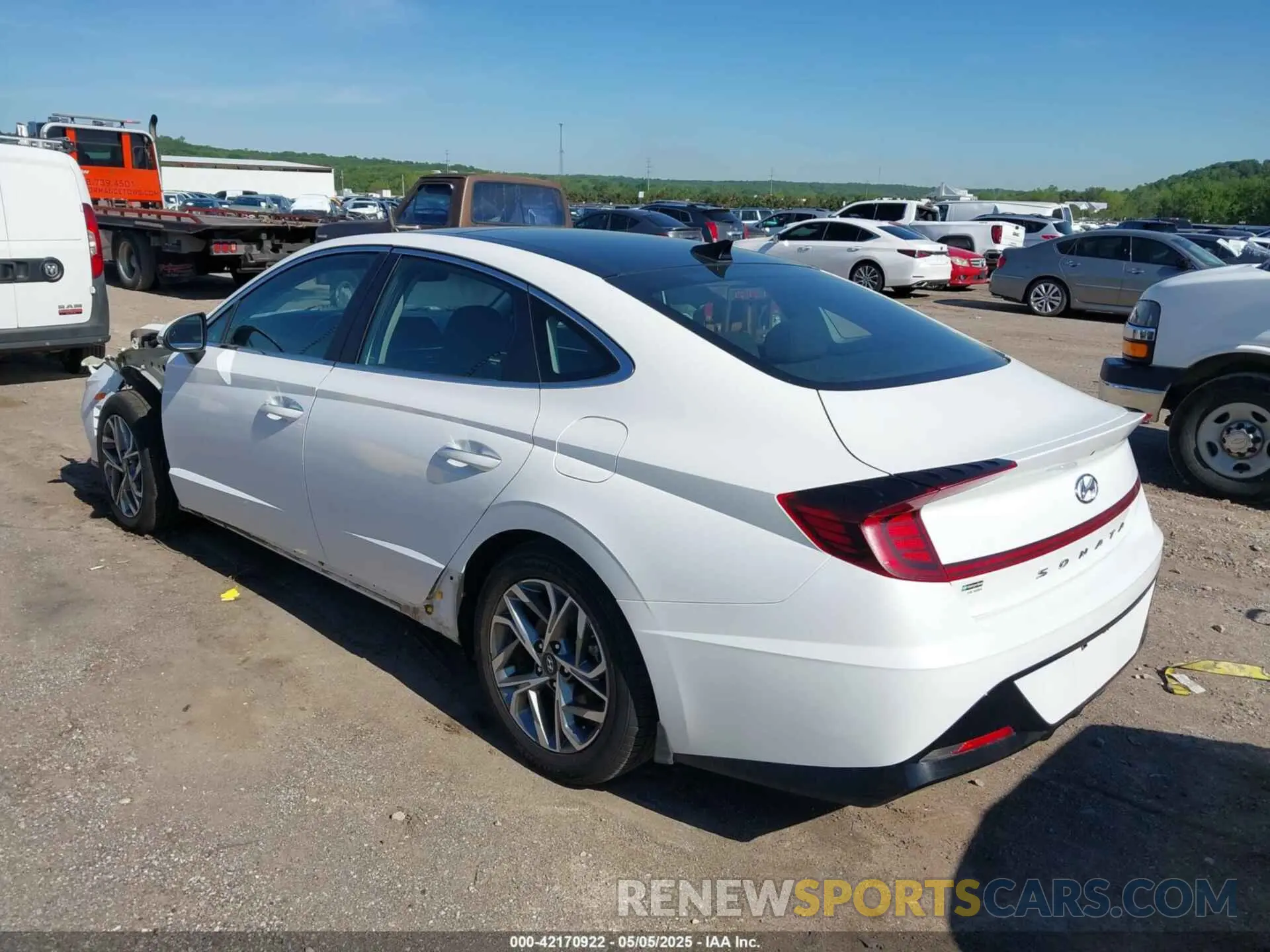 3 Photograph of a damaged car KMHL14JA1PA250680 HYUNDAI SONATA 2023