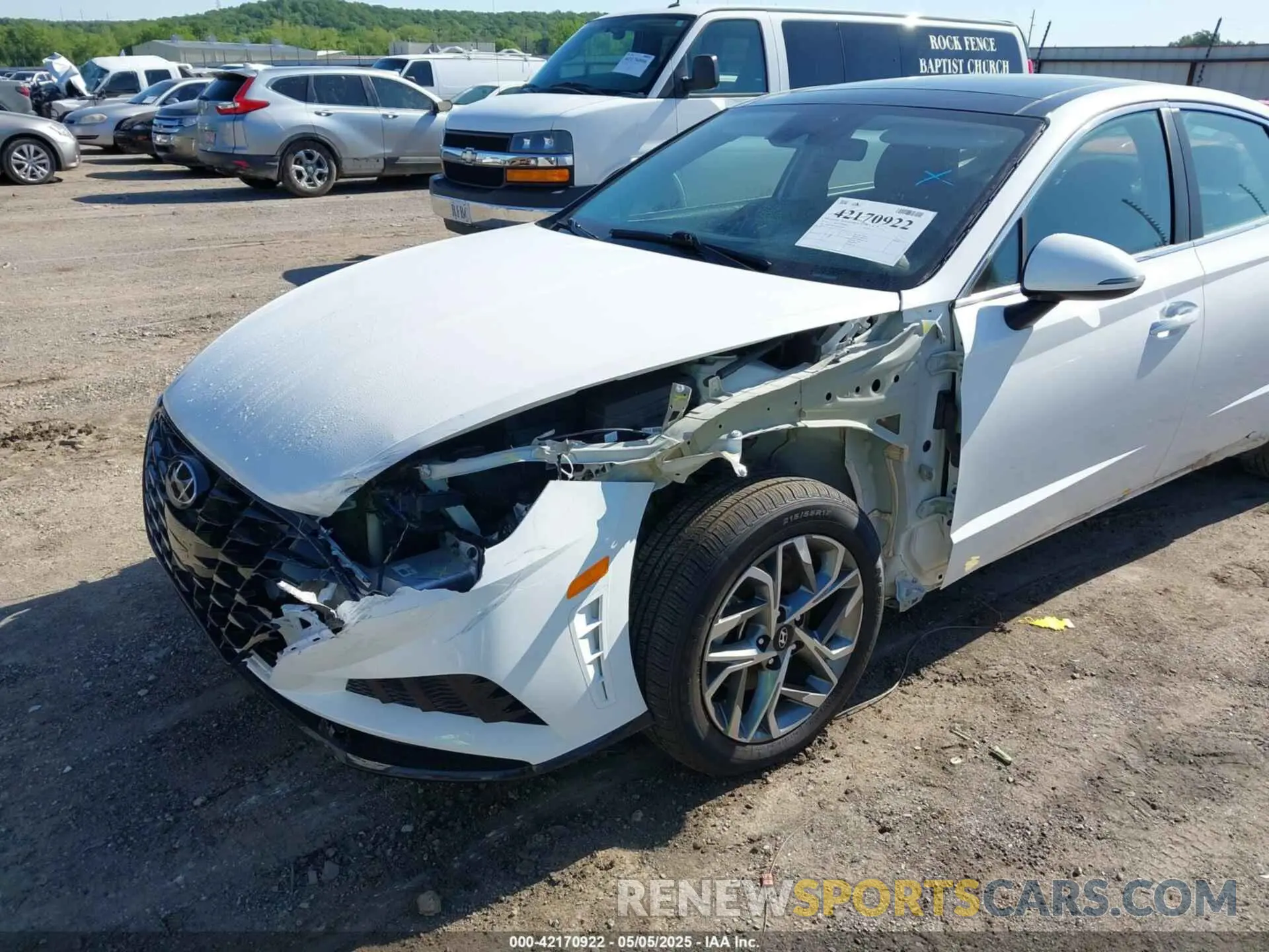 6 Photograph of a damaged car KMHL14JA1PA250680 HYUNDAI SONATA 2023