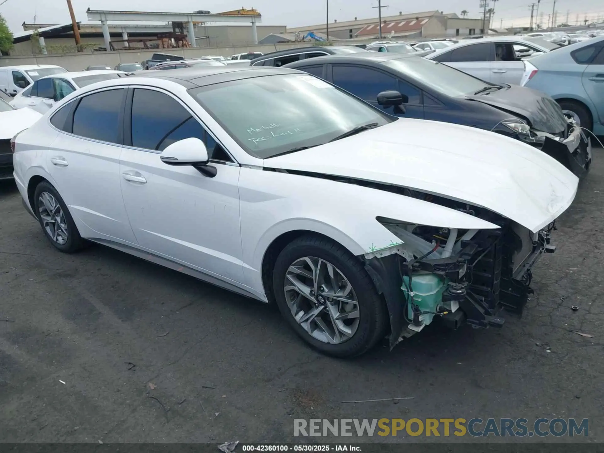 1 Photograph of a damaged car KMHL14JA1PA280701 HYUNDAI SONATA 2023