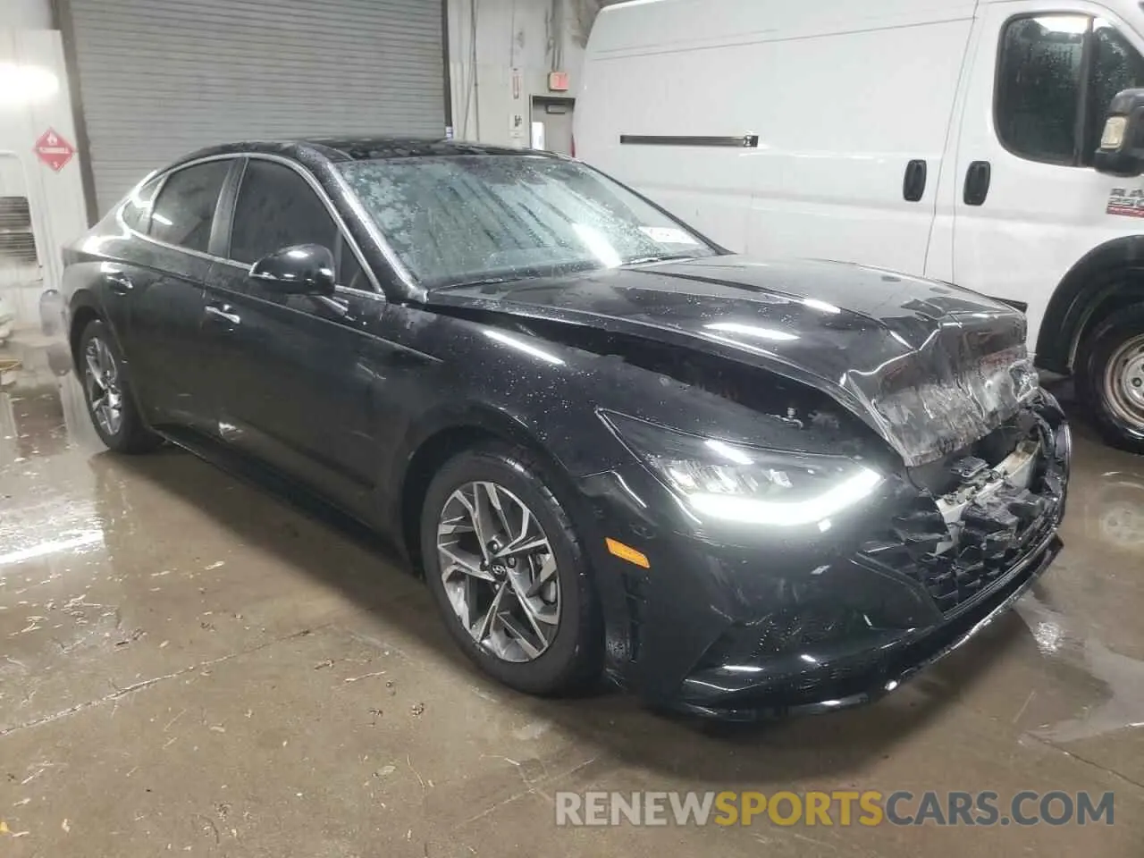 4 Photograph of a damaged car KMHL14JA2PA252292 HYUNDAI SONATA 2023