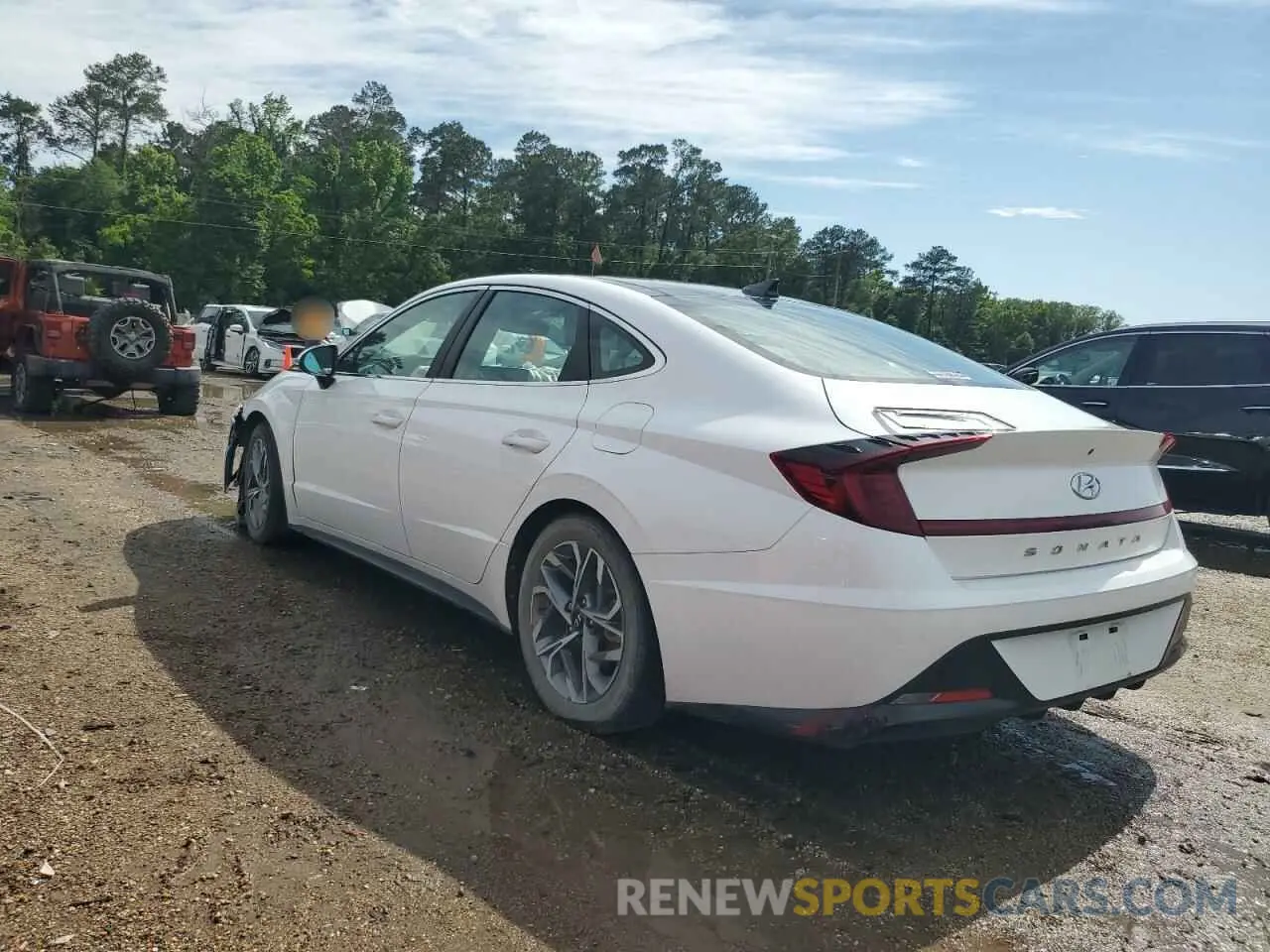 2 Photograph of a damaged car KMHL14JA2PA264376 HYUNDAI SONATA 2023
