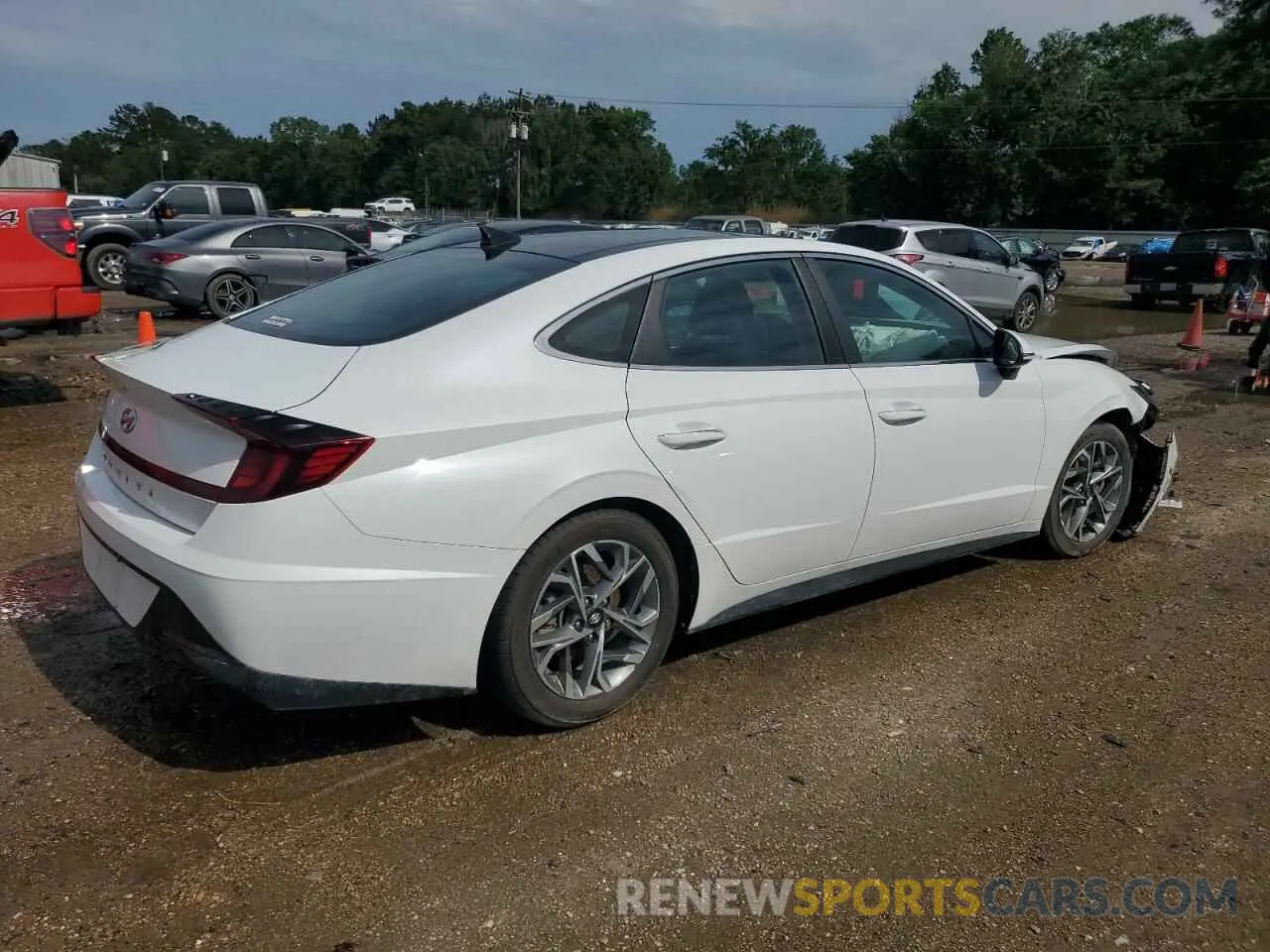 3 Photograph of a damaged car KMHL14JA2PA264376 HYUNDAI SONATA 2023