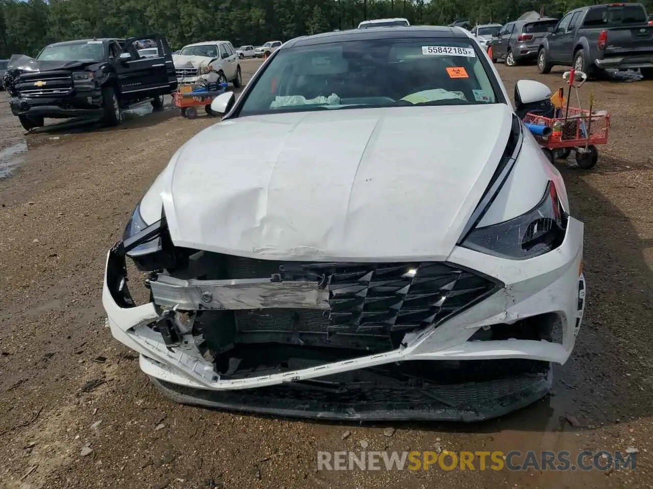 5 Photograph of a damaged car KMHL14JA2PA264376 HYUNDAI SONATA 2023