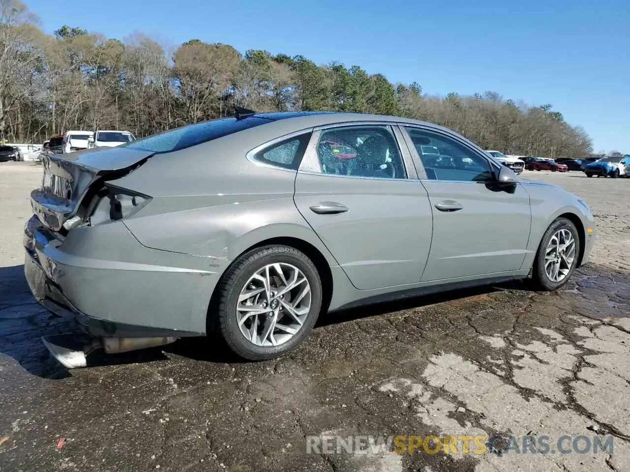 3 Photograph of a damaged car KMHL14JA2PA267276 HYUNDAI SONATA 2023