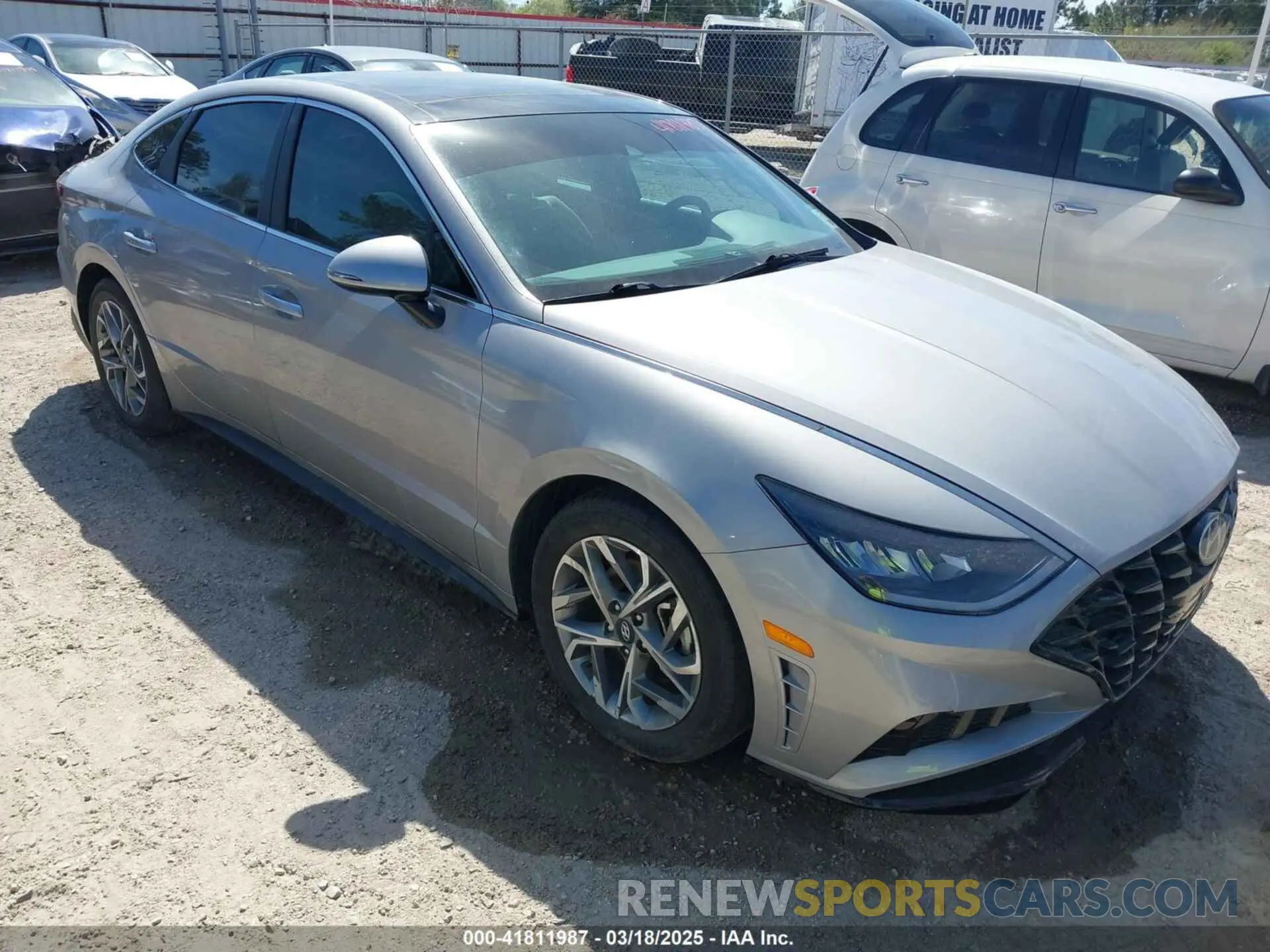 1 Photograph of a damaged car KMHL14JA2PA269576 HYUNDAI SONATA 2023