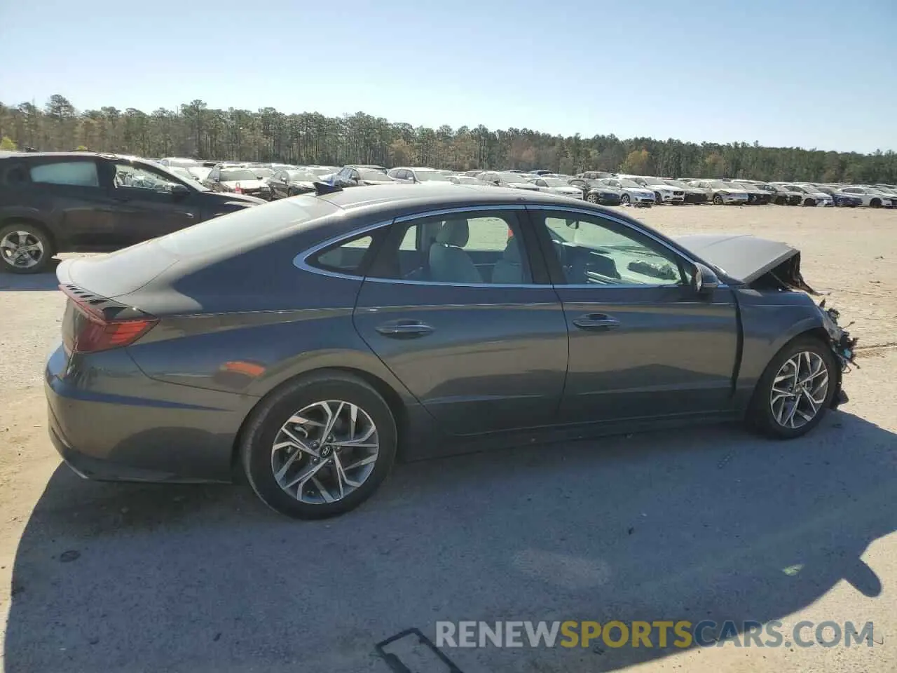 3 Photograph of a damaged car KMHL14JA2PA329288 HYUNDAI SONATA 2023