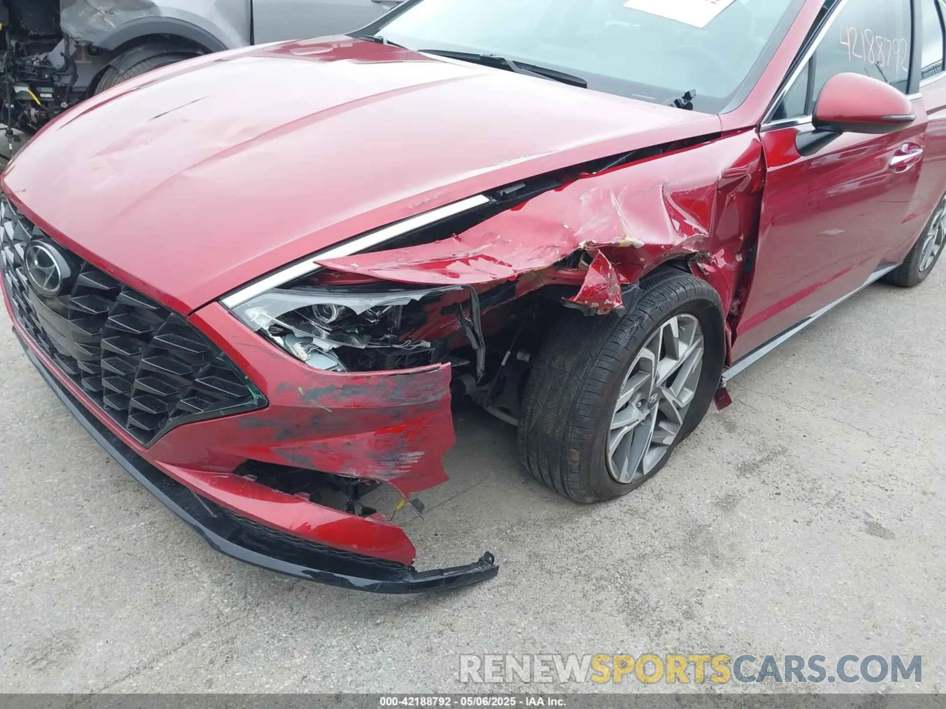 6 Photograph of a damaged car KMHL14JA2PA332045 HYUNDAI SONATA 2023