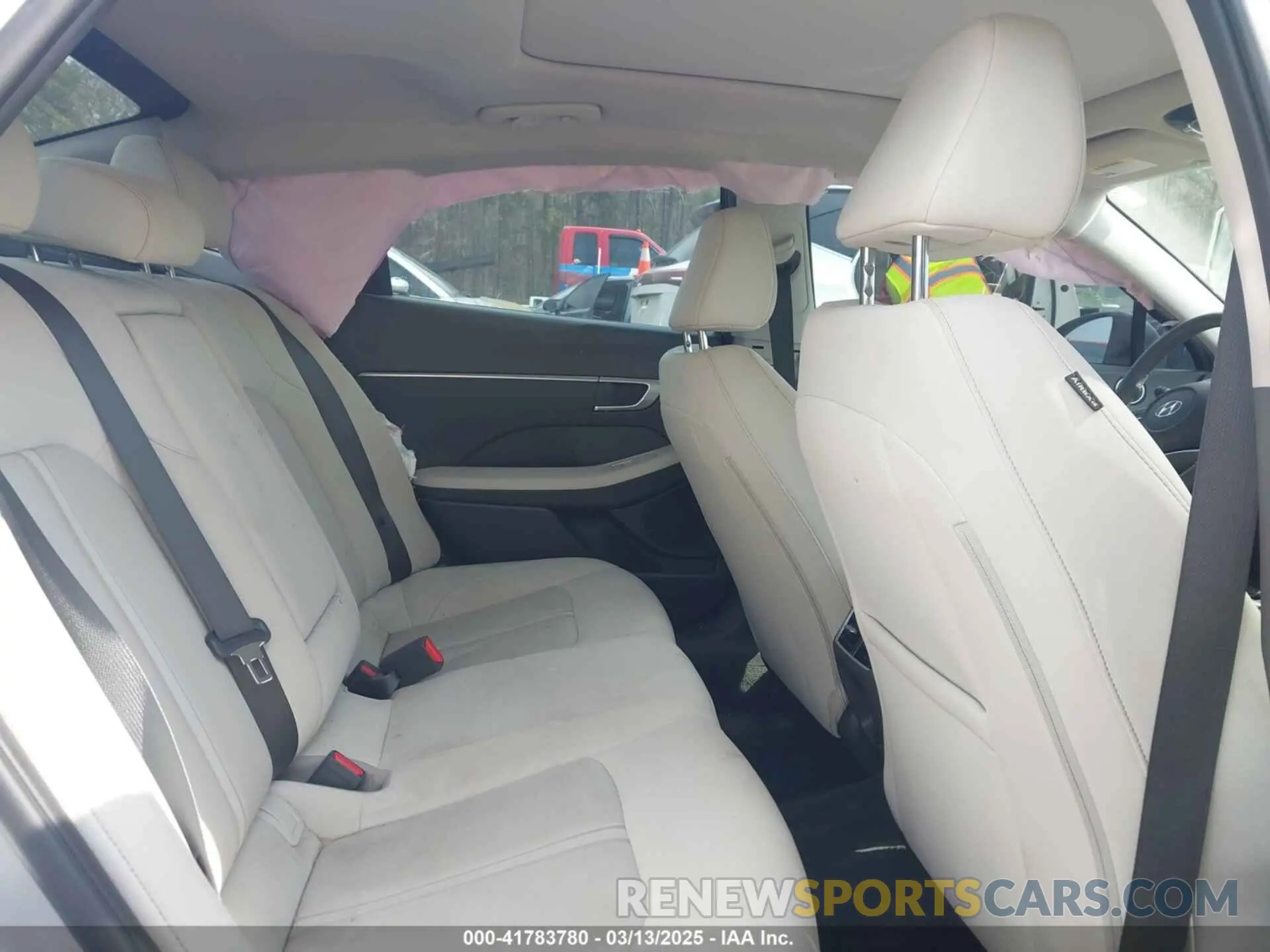 8 Photograph of a damaged car KMHL14JA2PA332143 HYUNDAI SONATA 2023