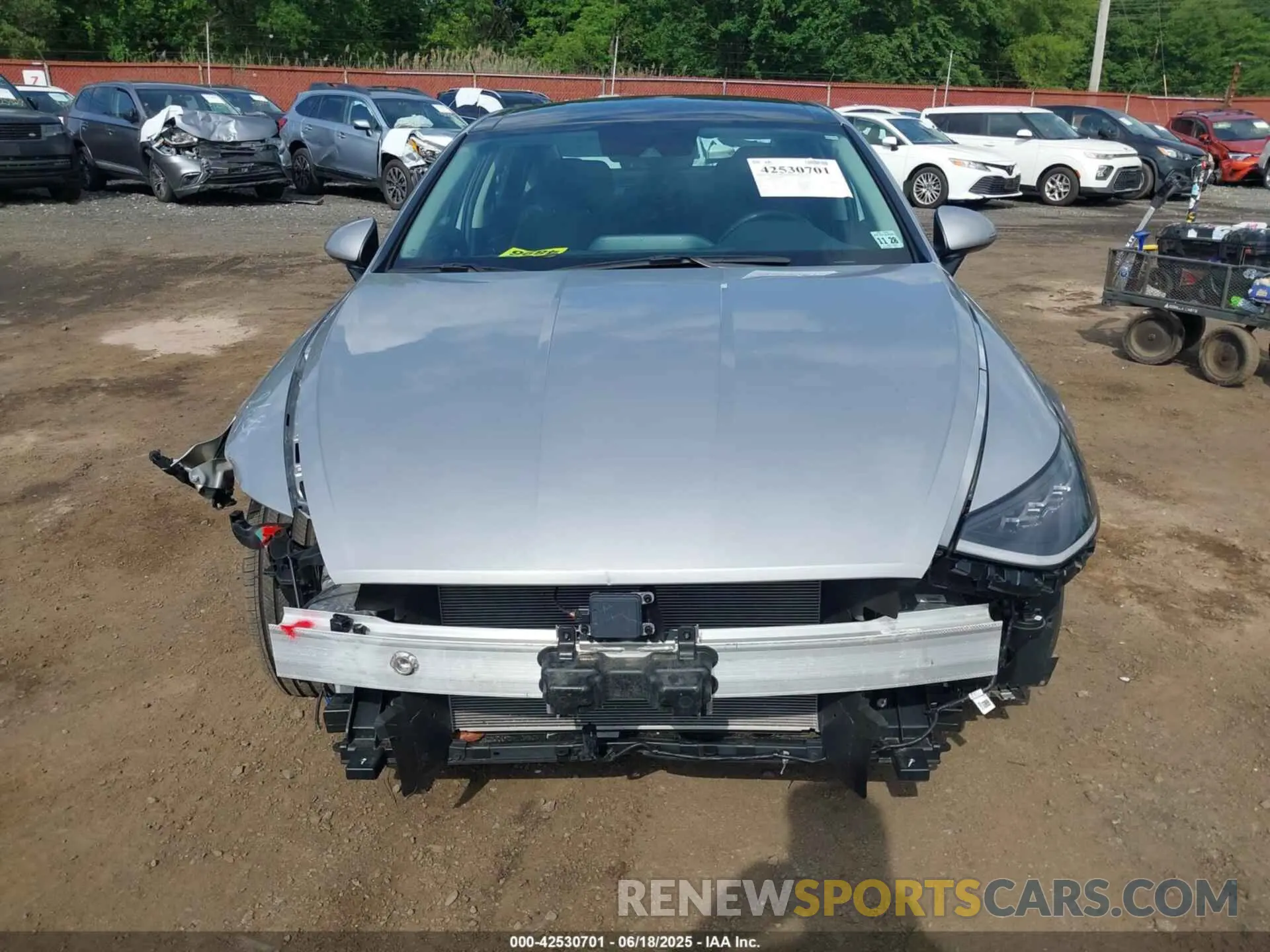 12 Photograph of a damaged car KMHL14JA2PA332403 HYUNDAI SONATA 2023