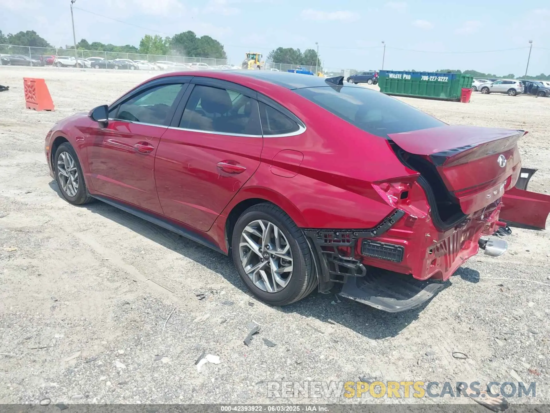 3 Photograph of a damaged car KMHL14JA2PA336323 HYUNDAI SONATA 2023