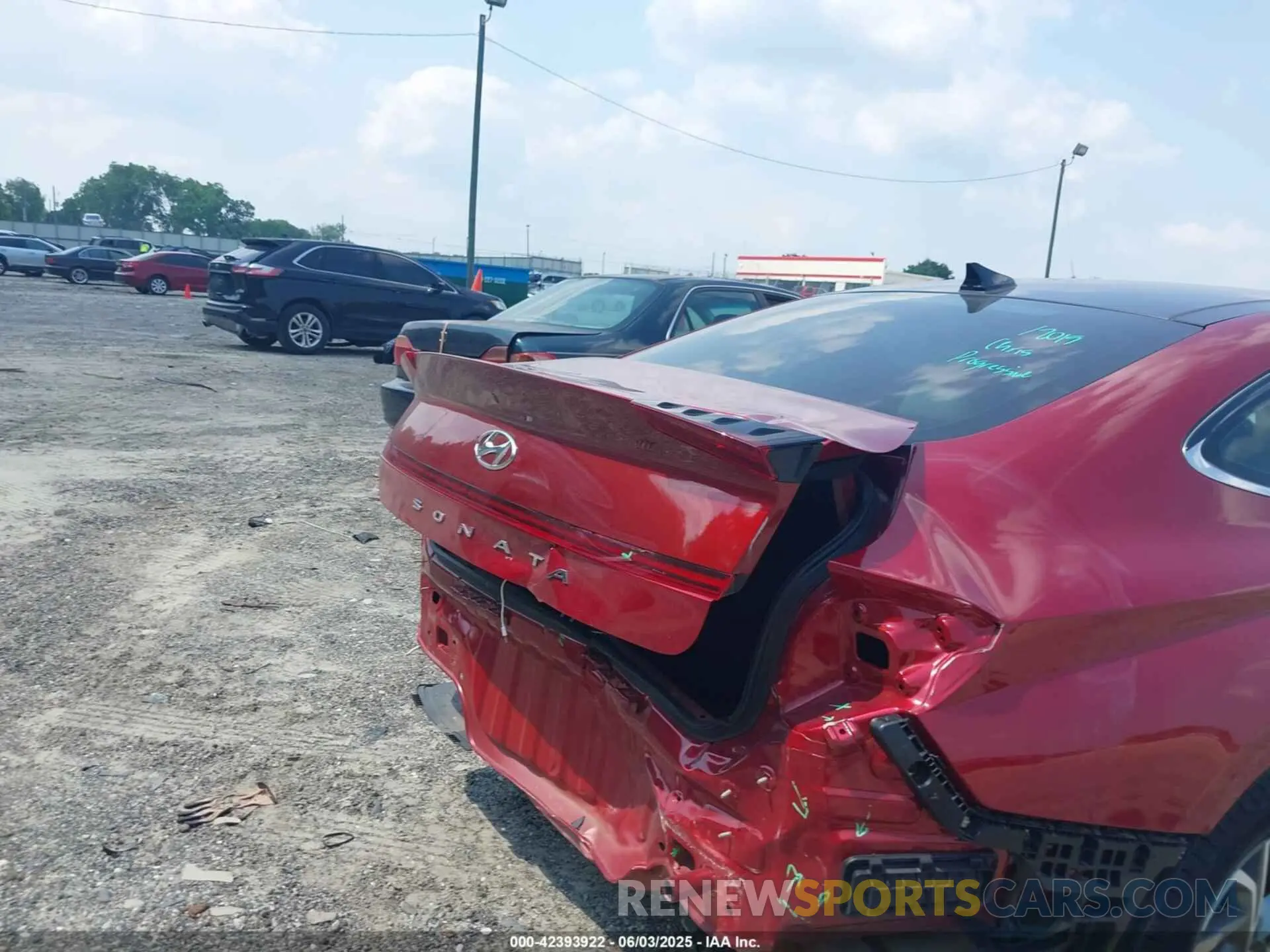 6 Photograph of a damaged car KMHL14JA2PA336323 HYUNDAI SONATA 2023
